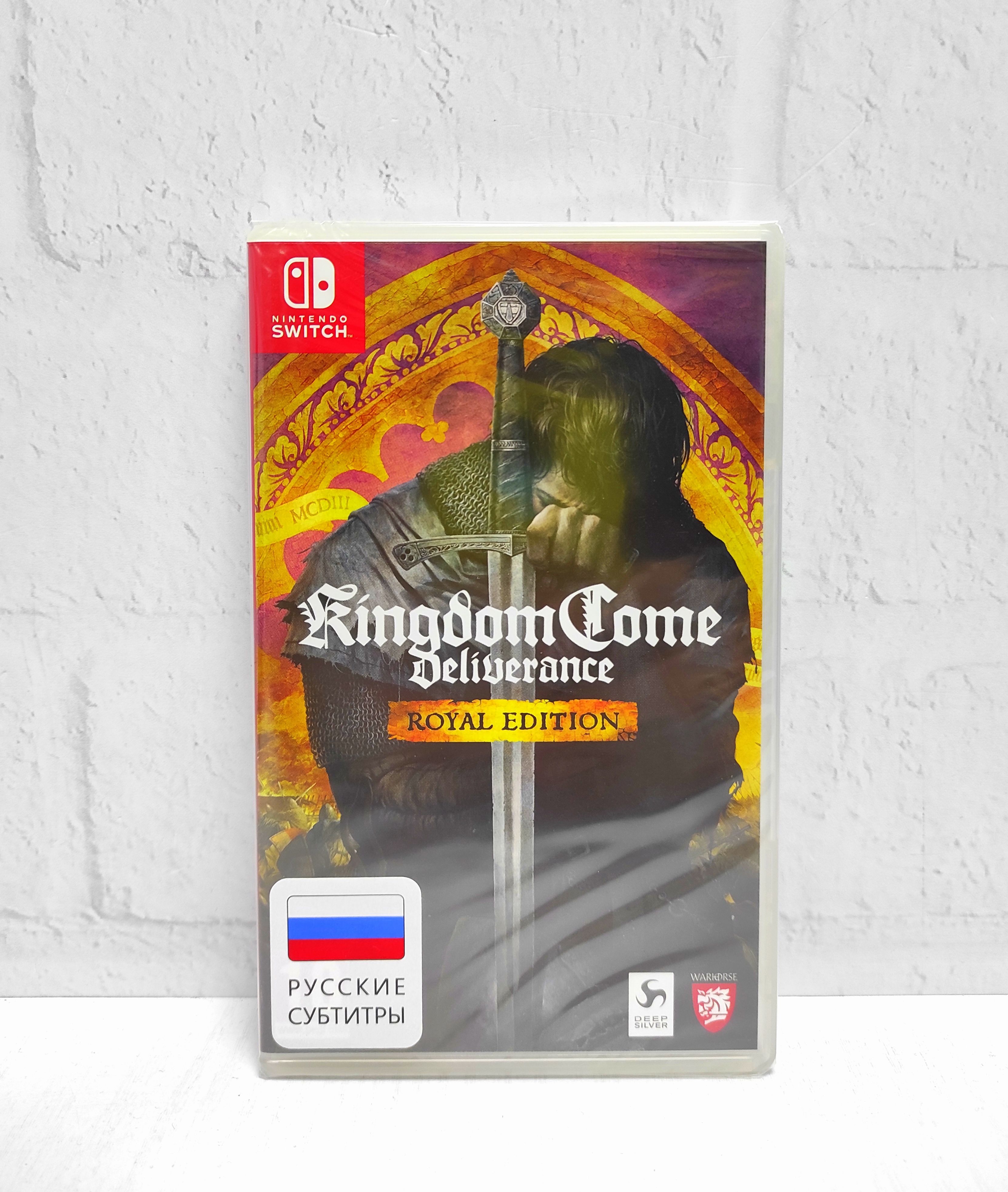Kingdom Come Deliverance Royal Edition Русские субтитры Видеоигра на картридже Nintendo Switch