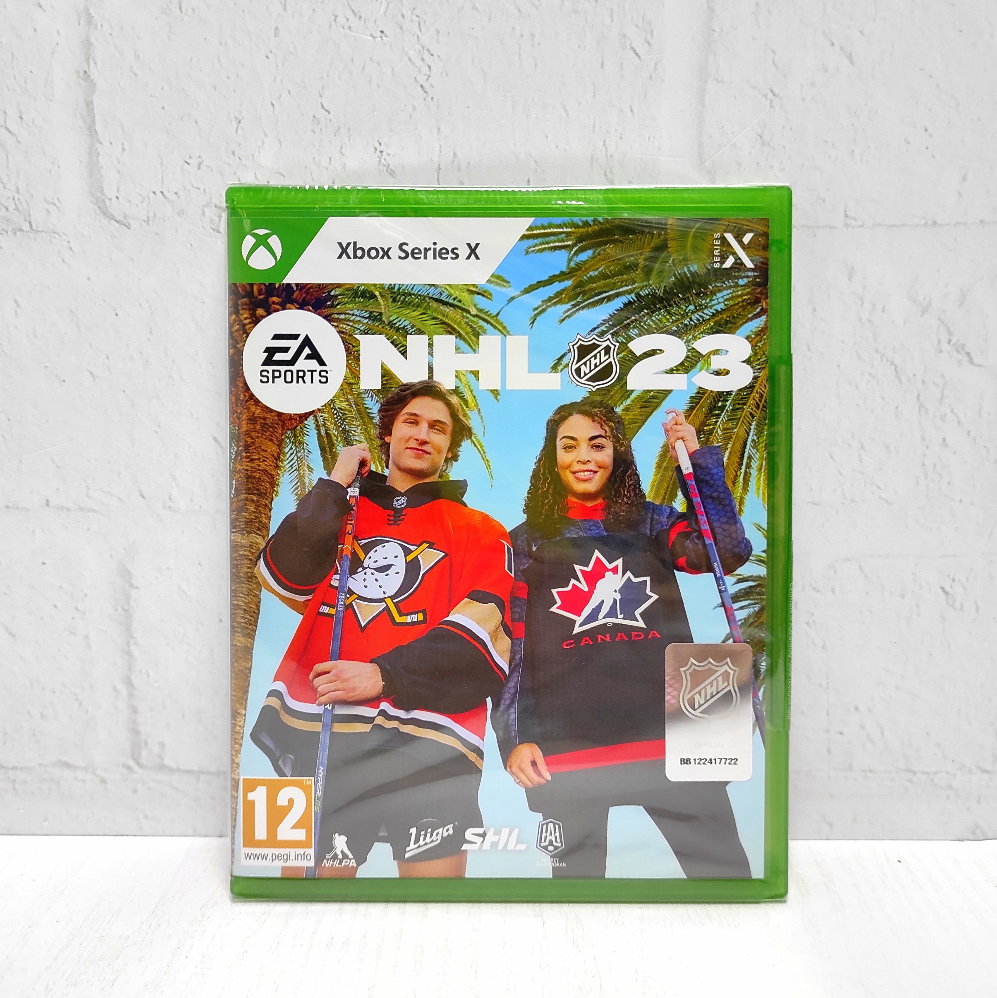 NHL 23 НХЛ 2023 Английский язык Видеоигра на диске Xbox Series X