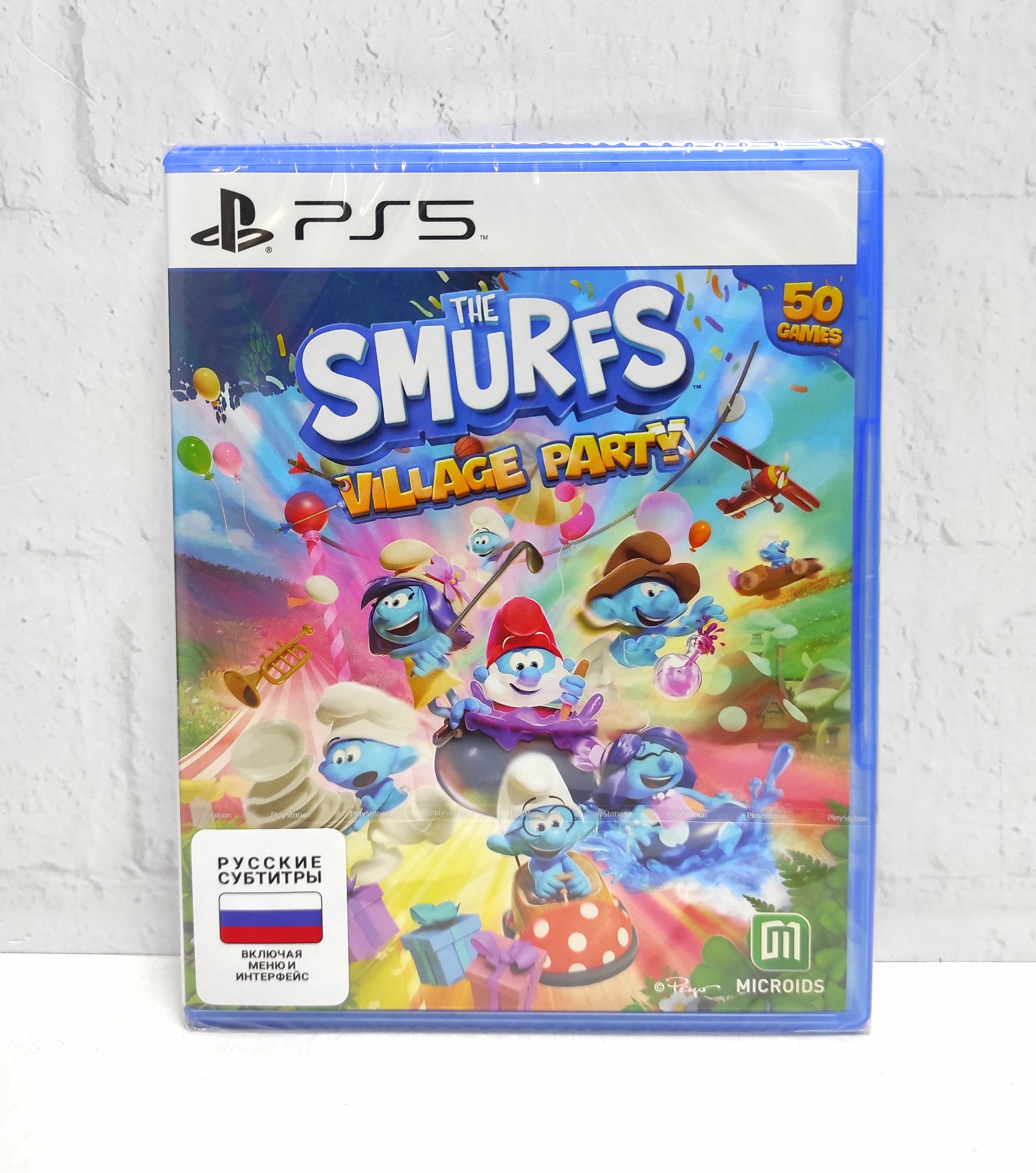 The Smurfs Village Party Русские субтитры PPSA 21458 Видеоигра на диске для PS5