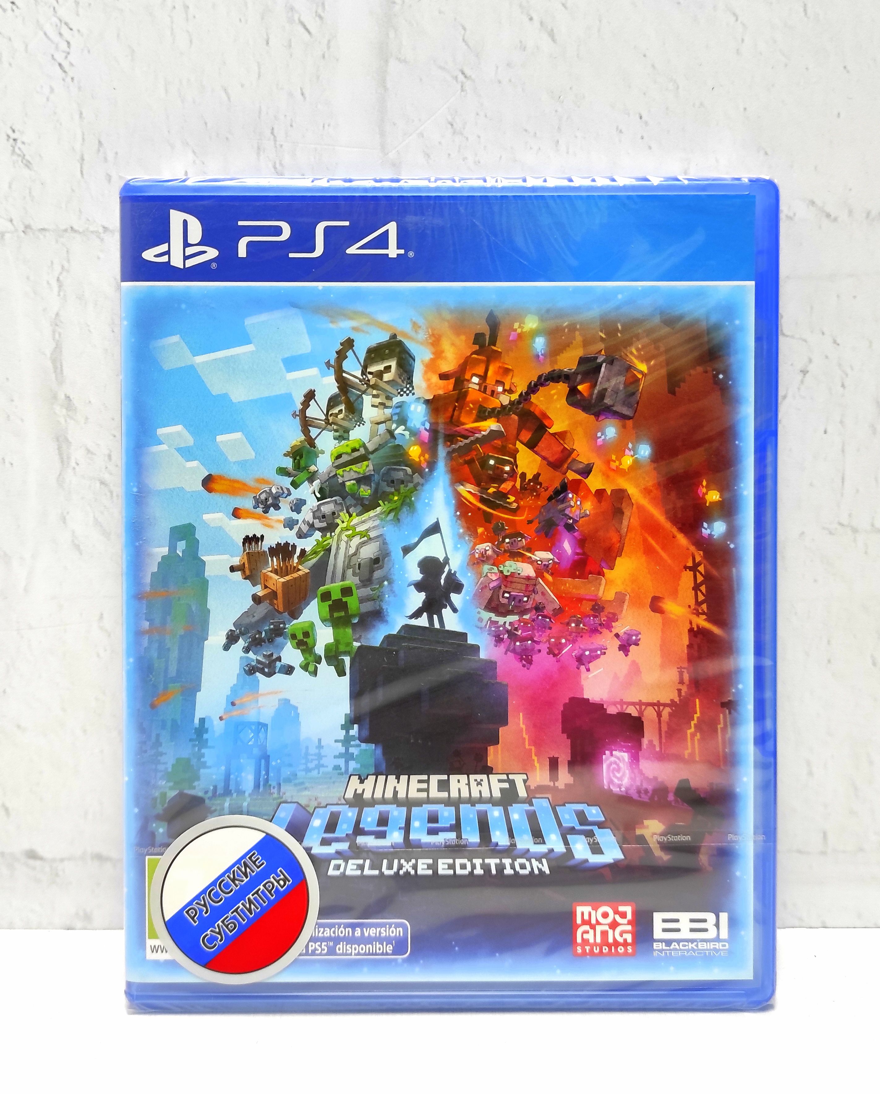 Minecraft Legends Deluxe Edition Русские Субтитры CUSA 20193 Видеоигра на диске PS4 / PS5