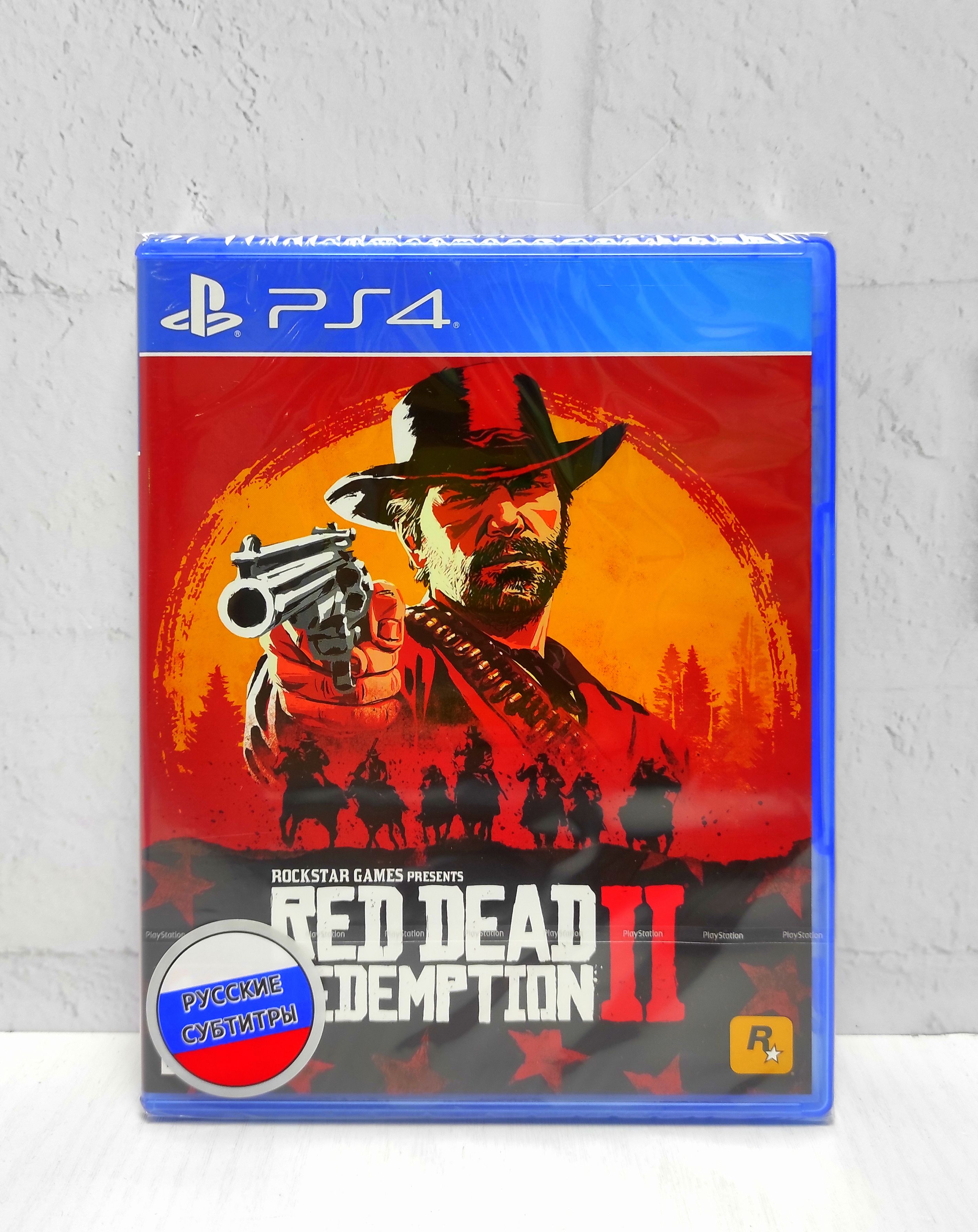 Red Dead Redemption 2 Русские субтитры CUSA 08519 Видеоигра на диске PS4 / PS5