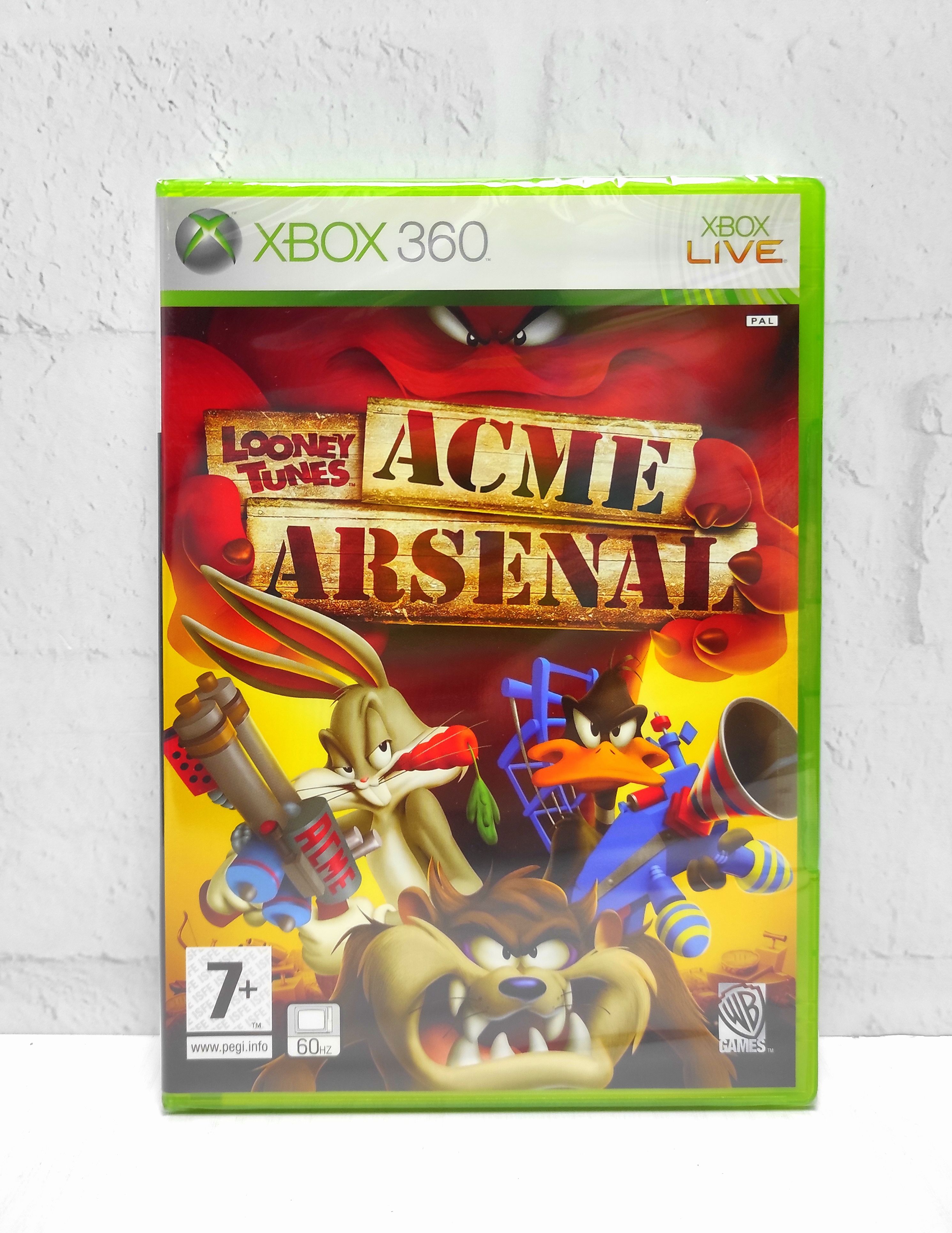 Looney Tunes Acme Arsenal Английский язык Видеоигра на диске Xbox 360