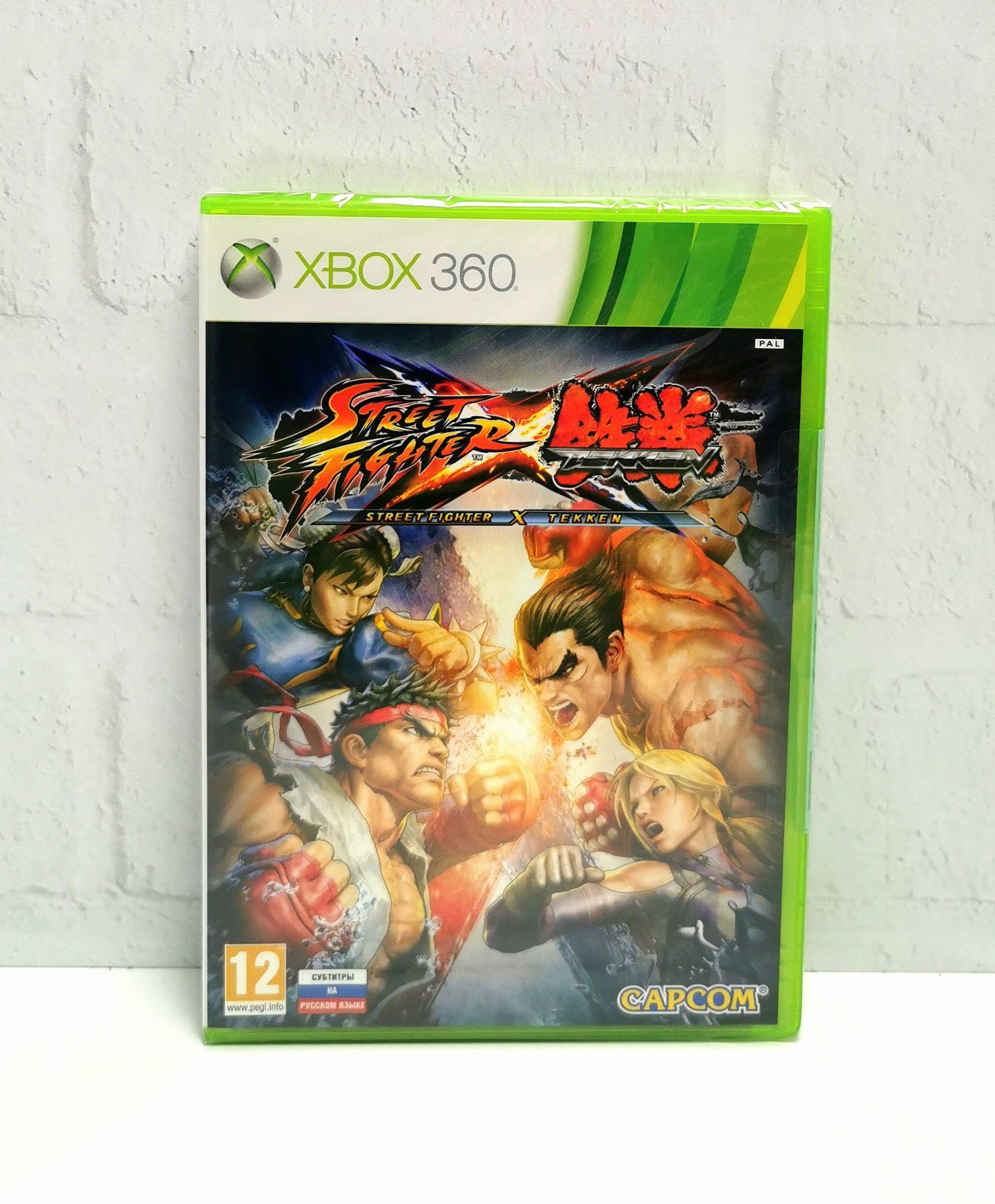 Street Fighter X Tekken Русские субтитры Видеоигра на диске Xbox 360
