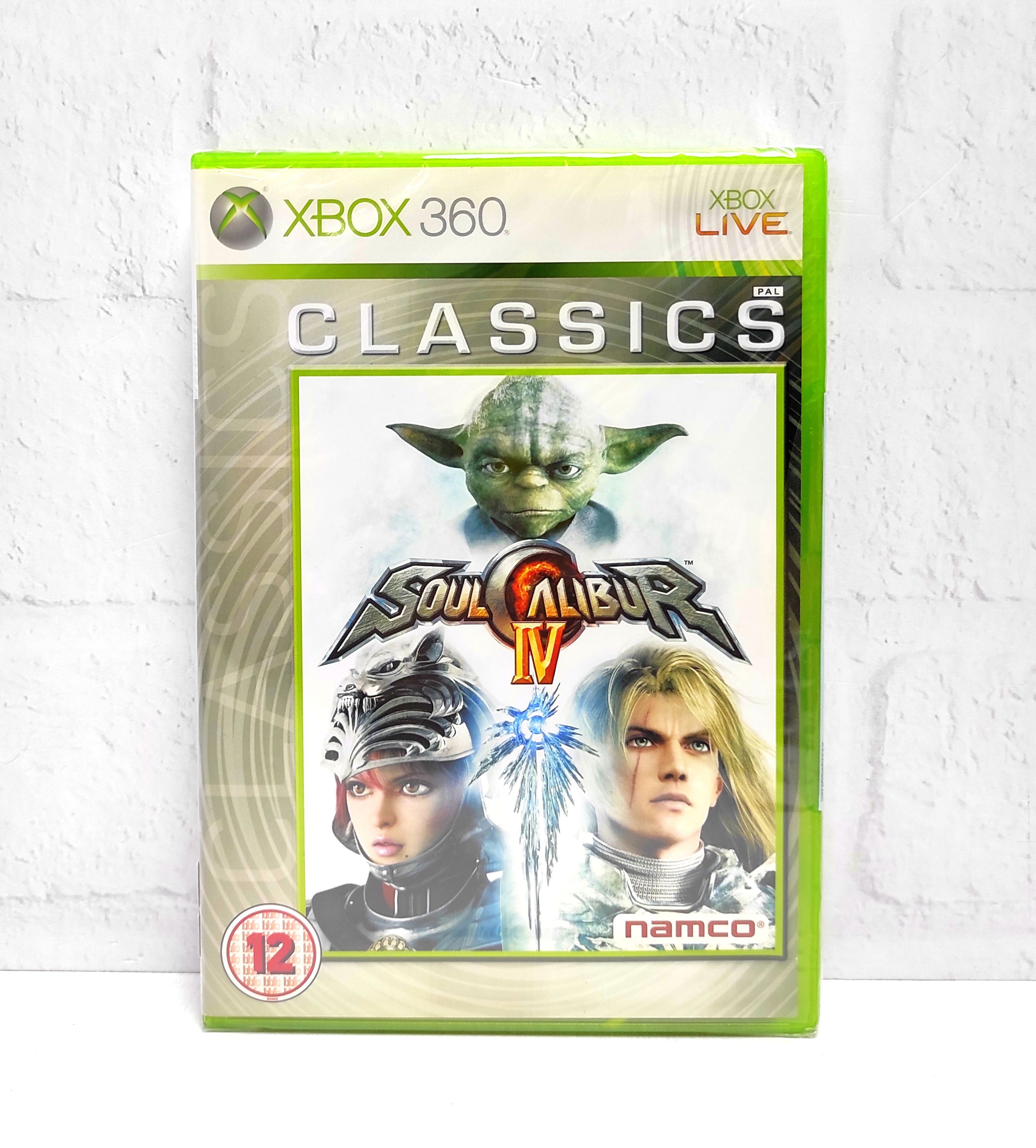 SoulCalibur 4 (IV) Английский язык Видеоигра на диске Xbox 360