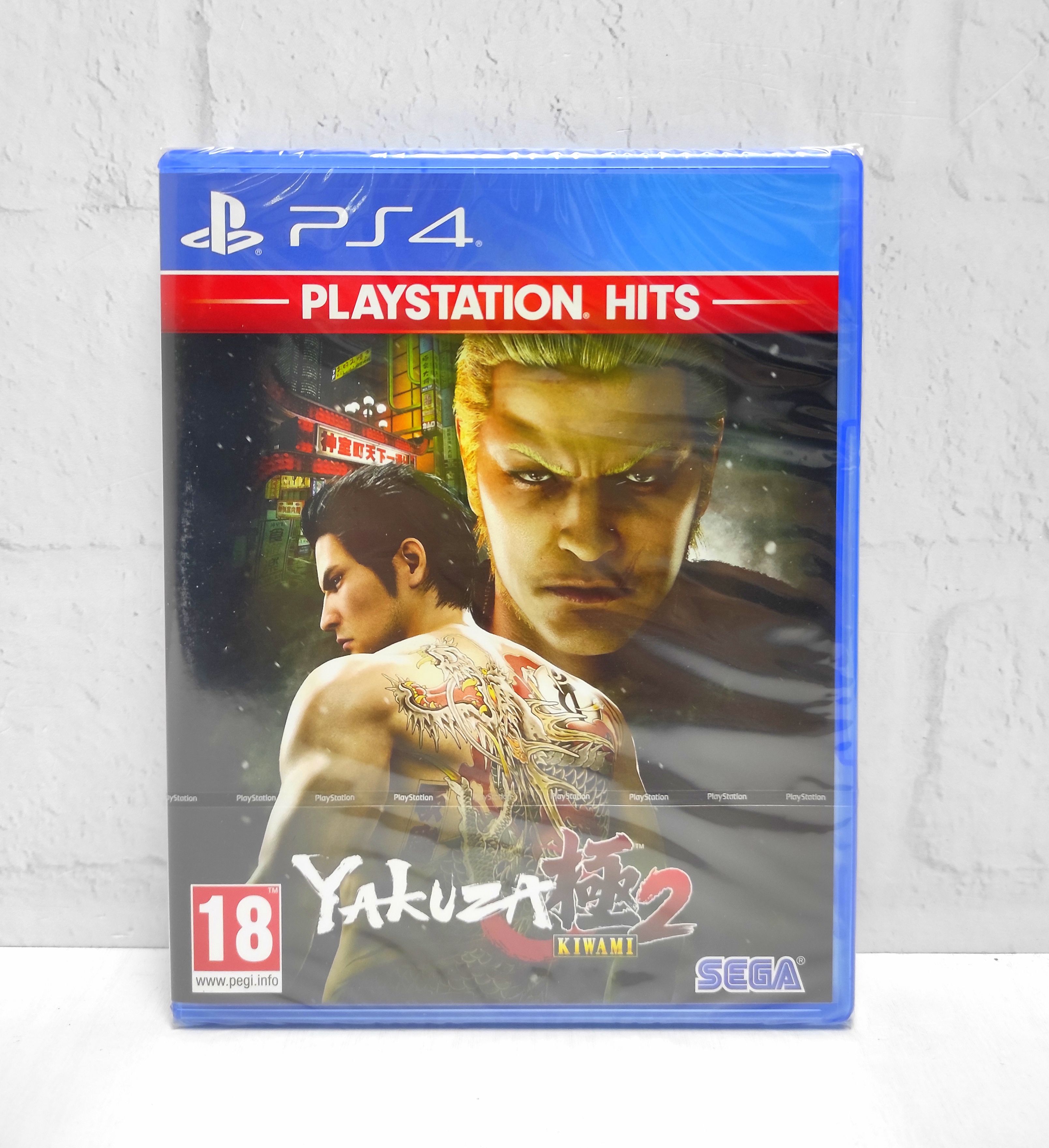 Yakuza 2 Kiwami Английский язык CUSA 10706 Видеоигра на диске PS4 / PS5