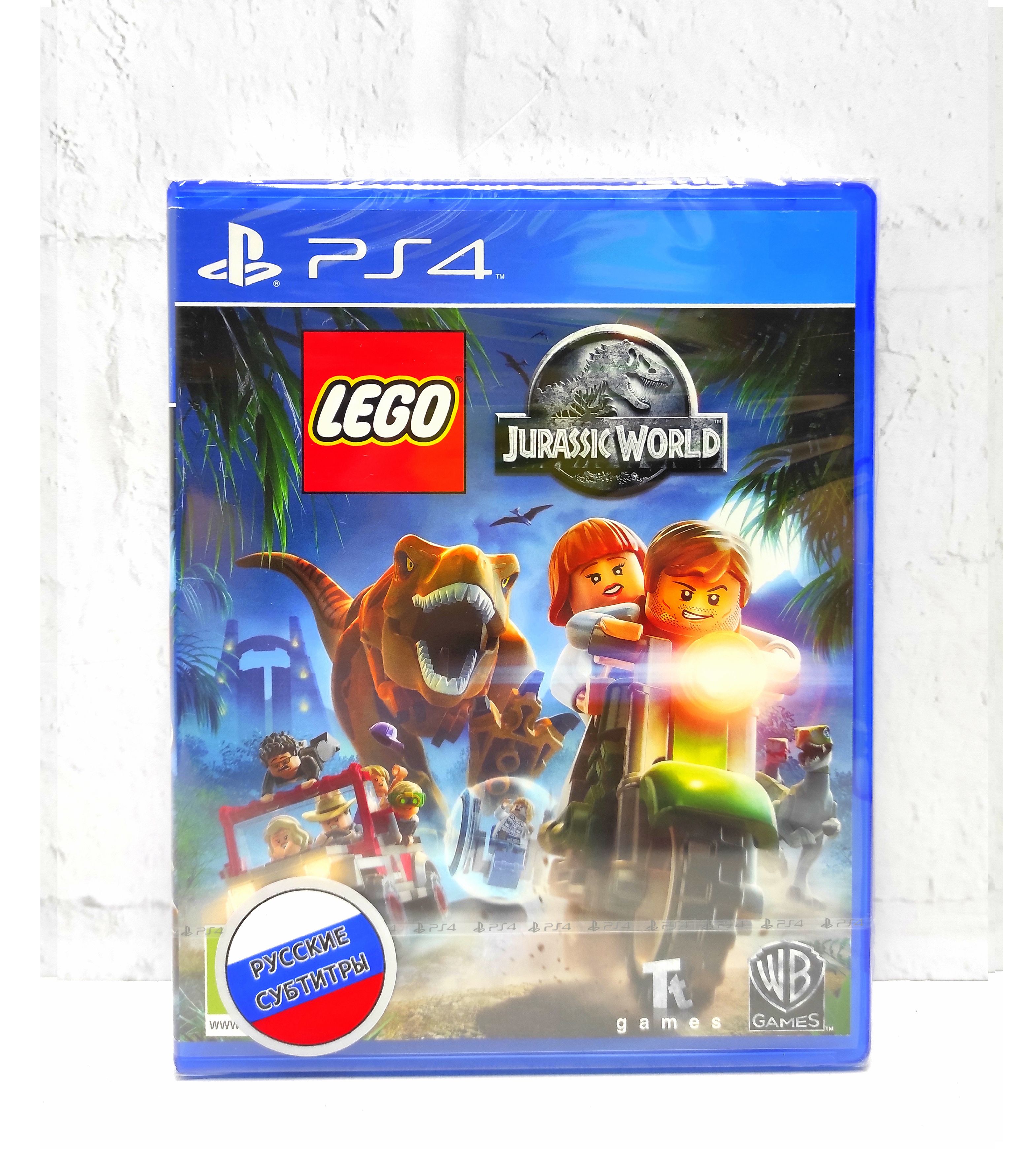 LEGO Jurassic World Мир Юрского Периода Русские субтитры CUSA 01519 Видеоигра на диске PS4 / PS5
