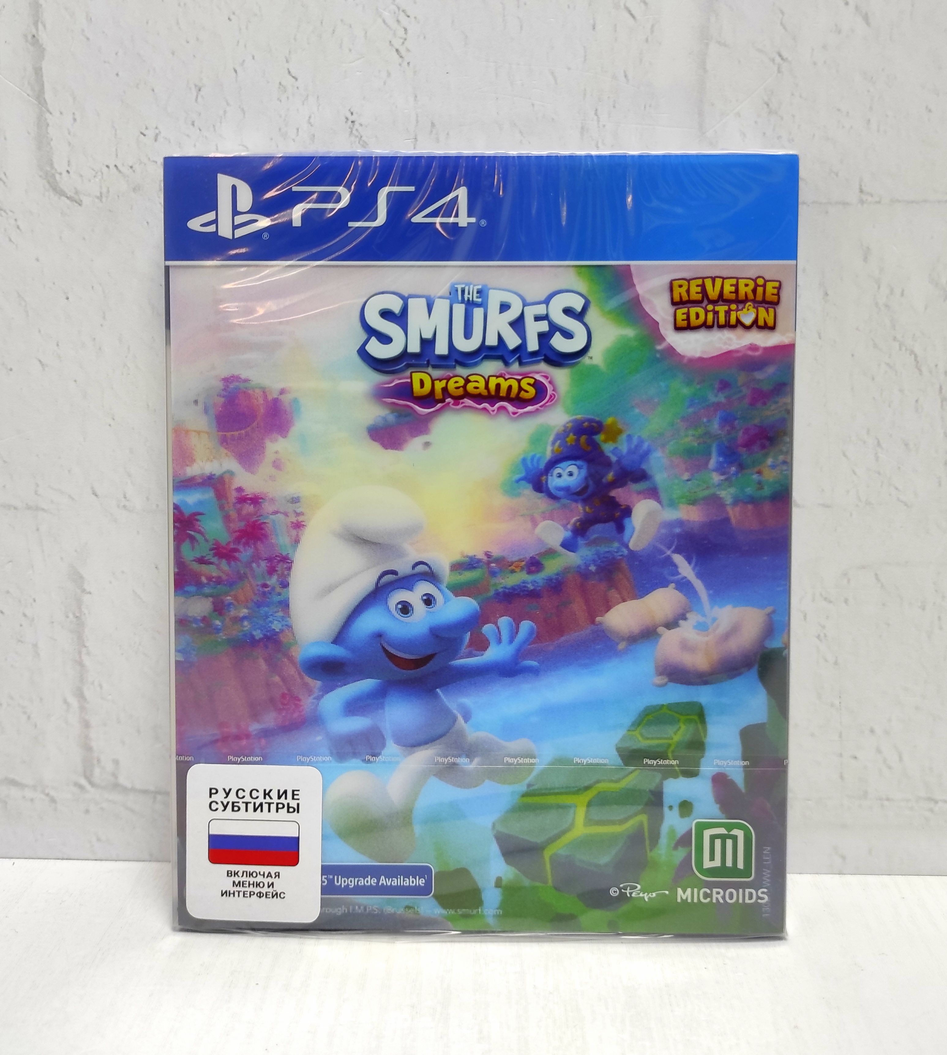 The Smurfs Dreams Reverie Edition Русские субтитры CUSA 47672 Видеоигра на диске PS4 / PS5
