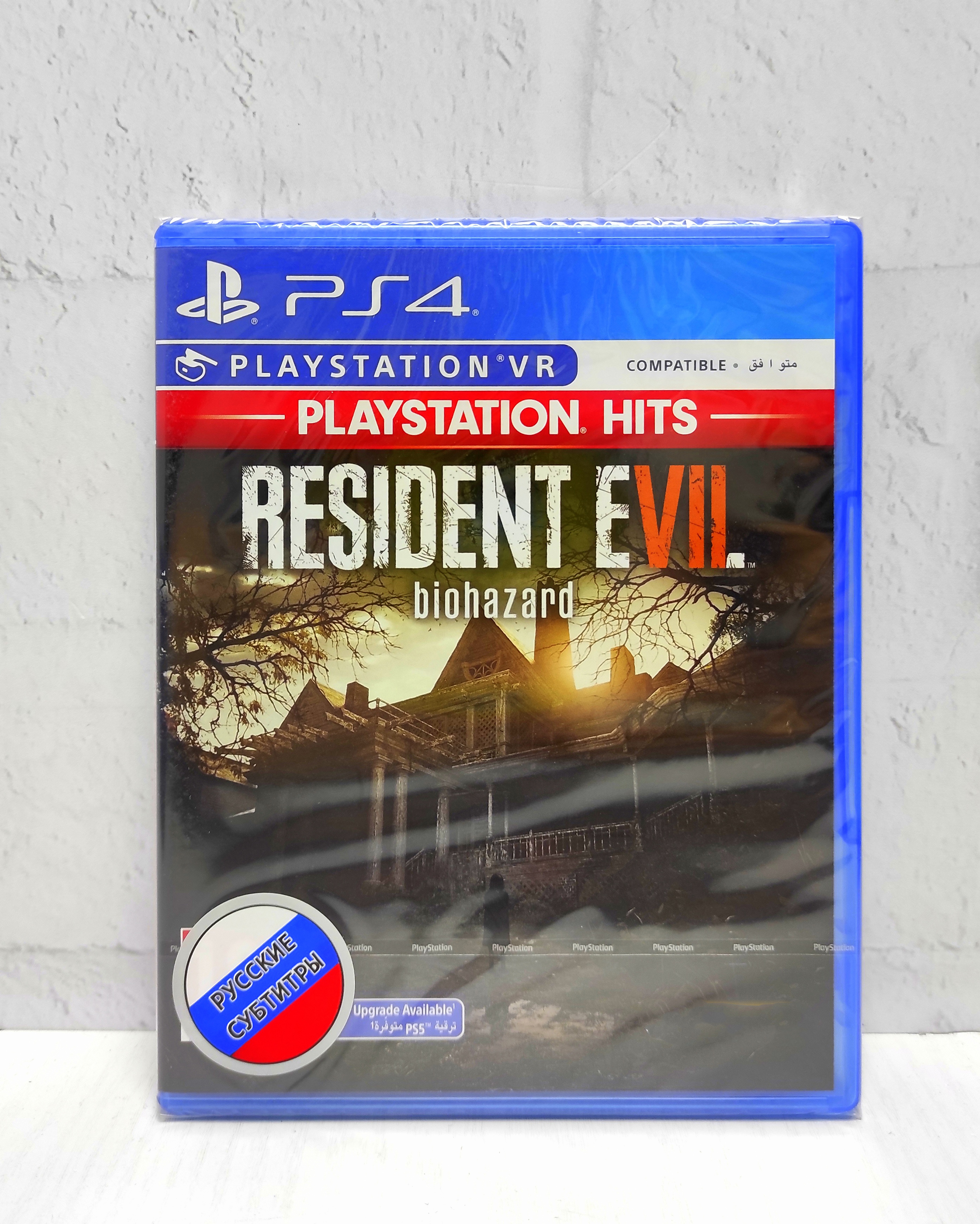 Resident Evil 7 Biohazard (поддерживается VR PS4) Русские субтитры CUSA 03842 Видеоигра на диске PS4