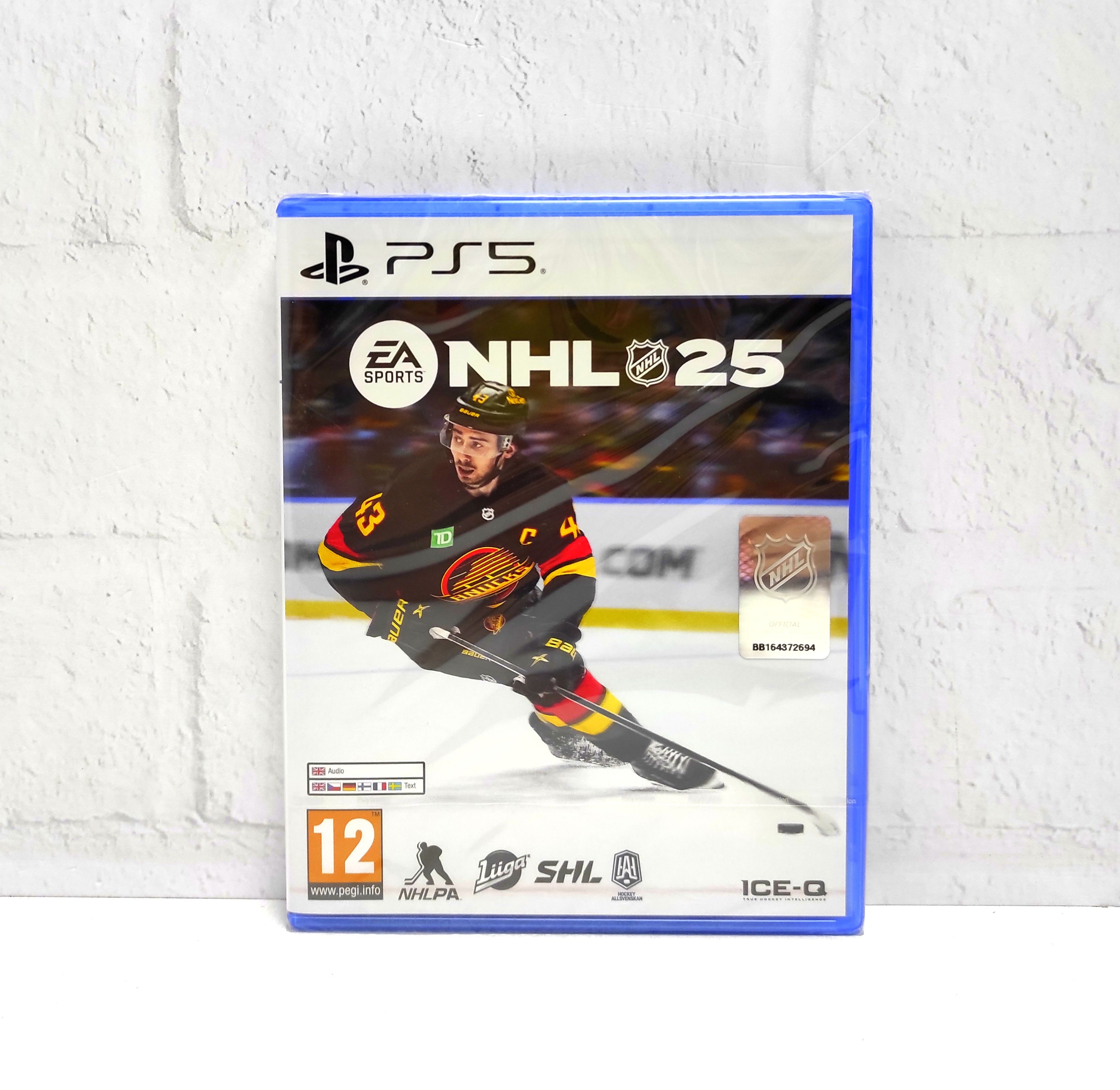 NHL 25 НХЛ 2025 Английский язык PPSA 18744 Видеоигра на диске PS5