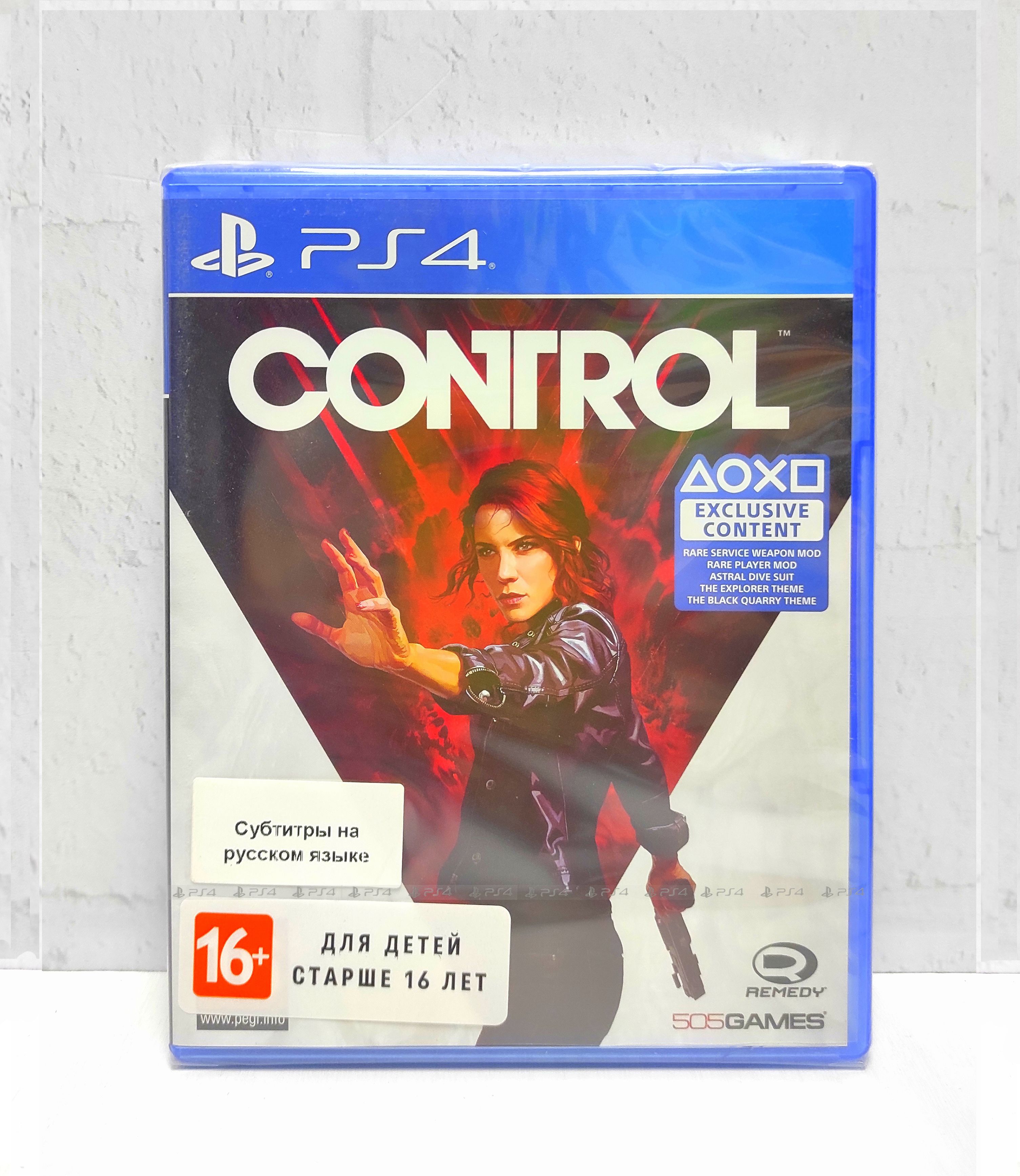 Control Русские Субтитры CUSA 11454 Видеоигра на диске PS4 / PS5