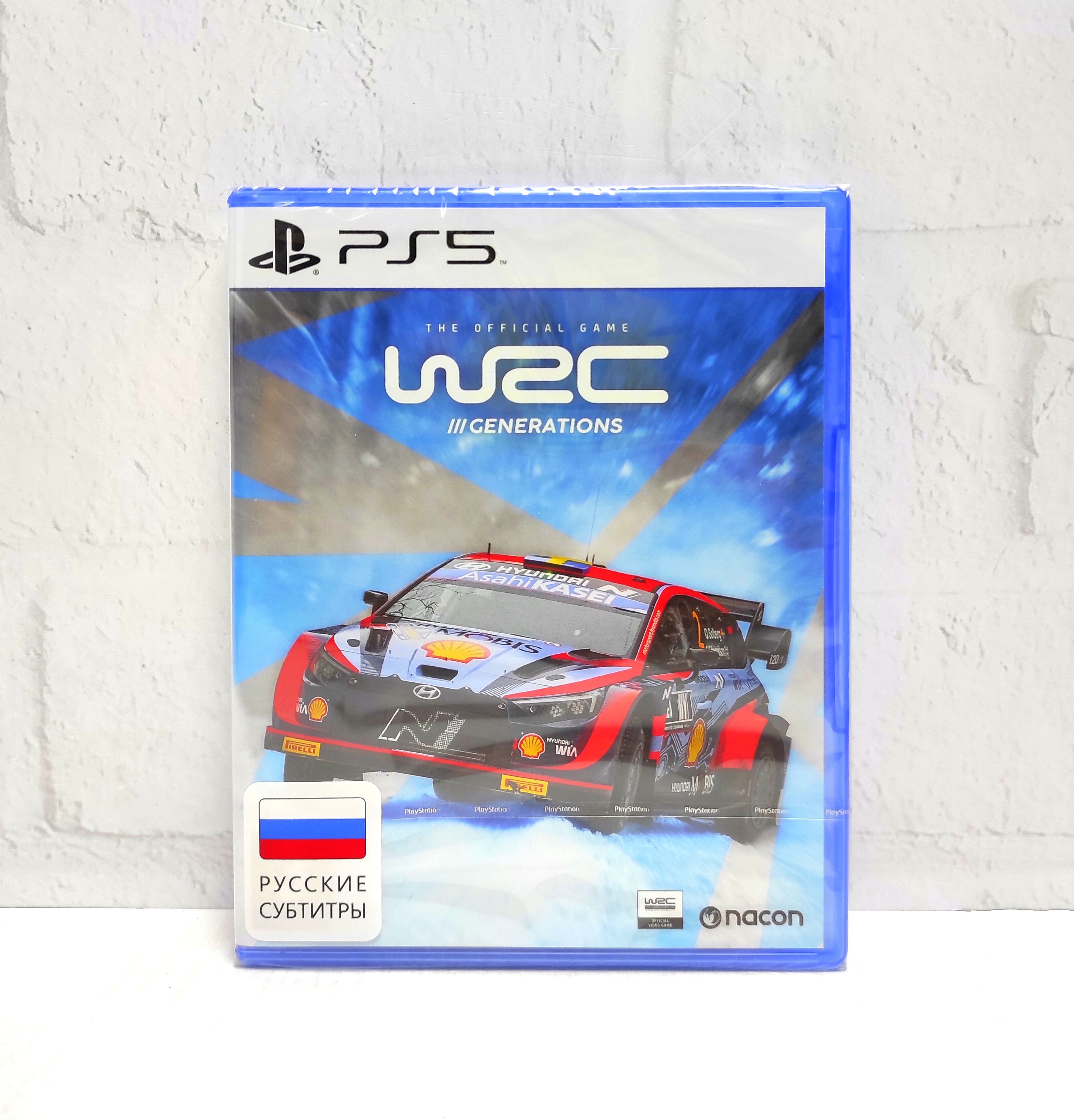 WRC Generations Русские субтитры PPSA 07579 Видеоигра на диске PS5