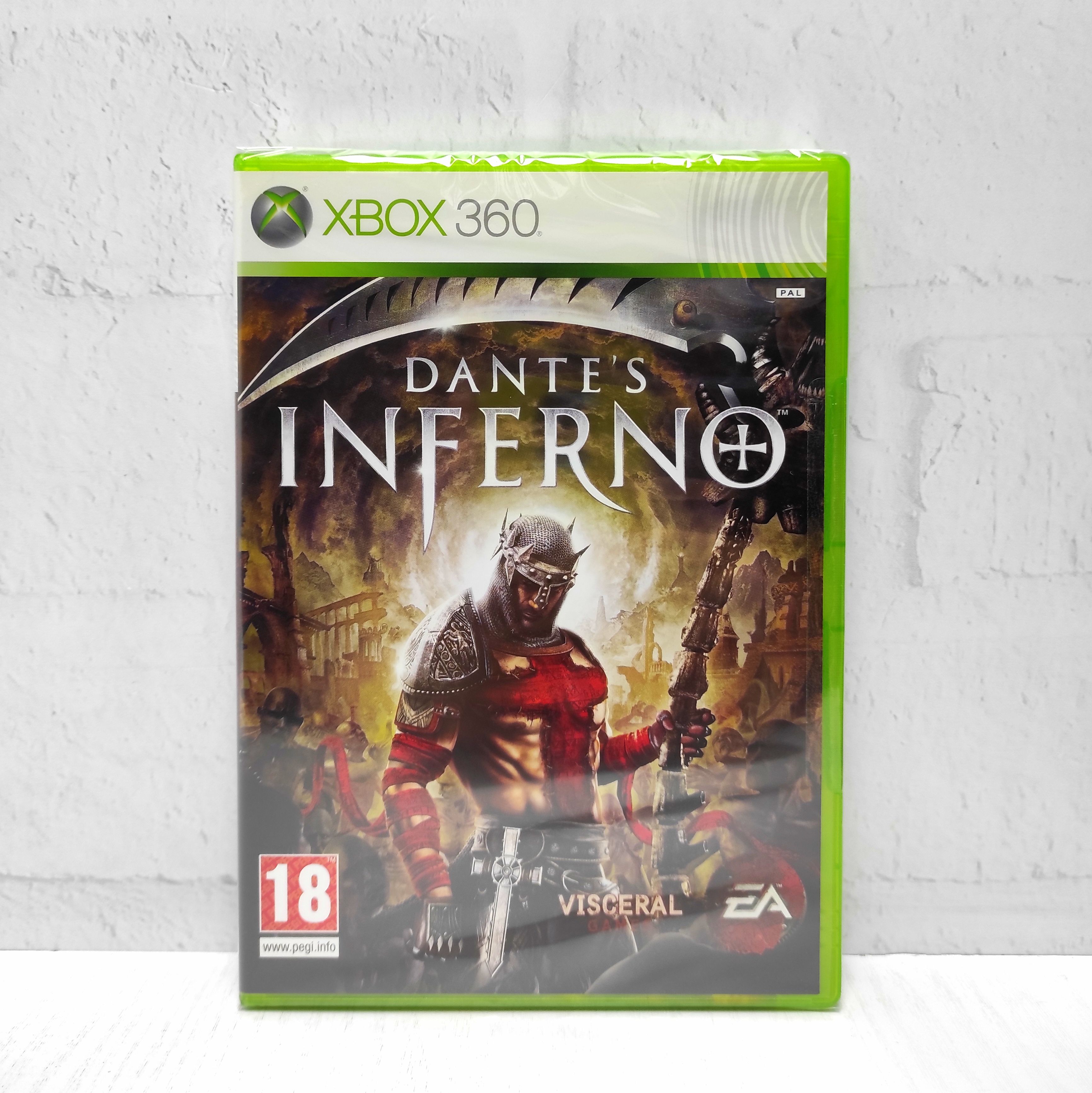 Dantes Inferno Английский язык Видеоигра на диске Xbox 360