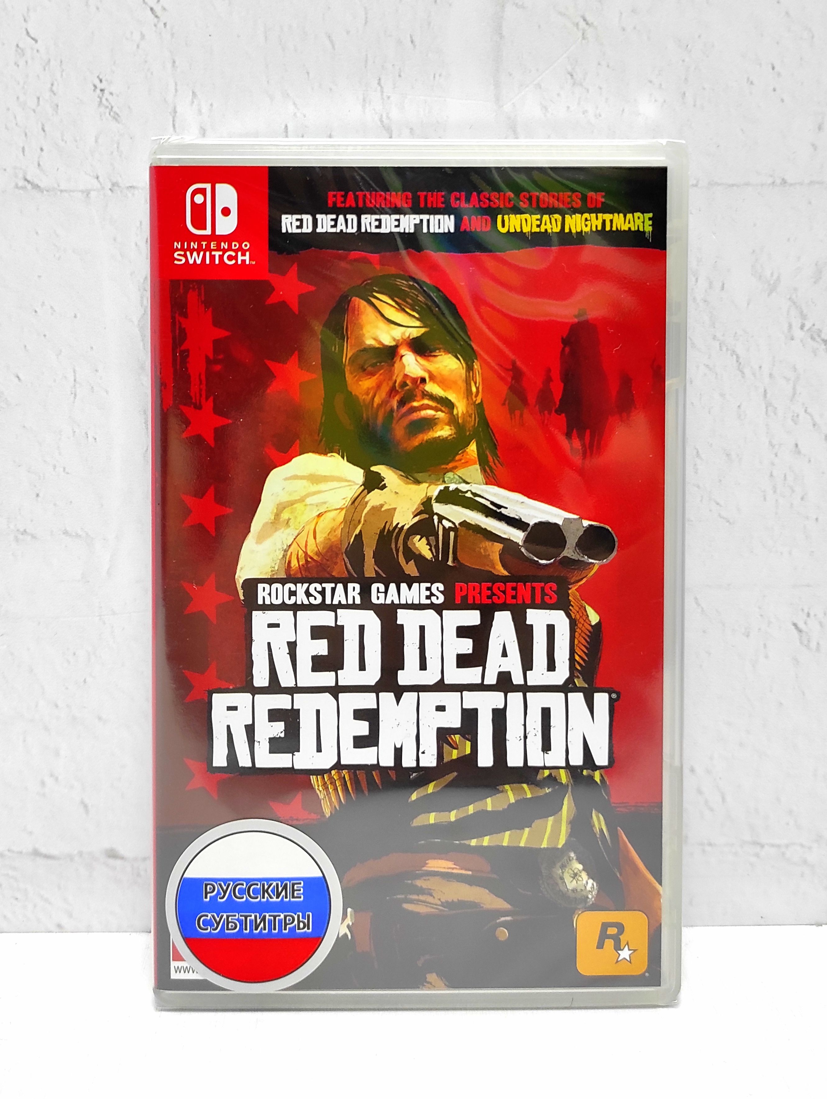 Red Dead Redemption 1 Русские субтитры Видеоигра на картридже Nintendo Switch