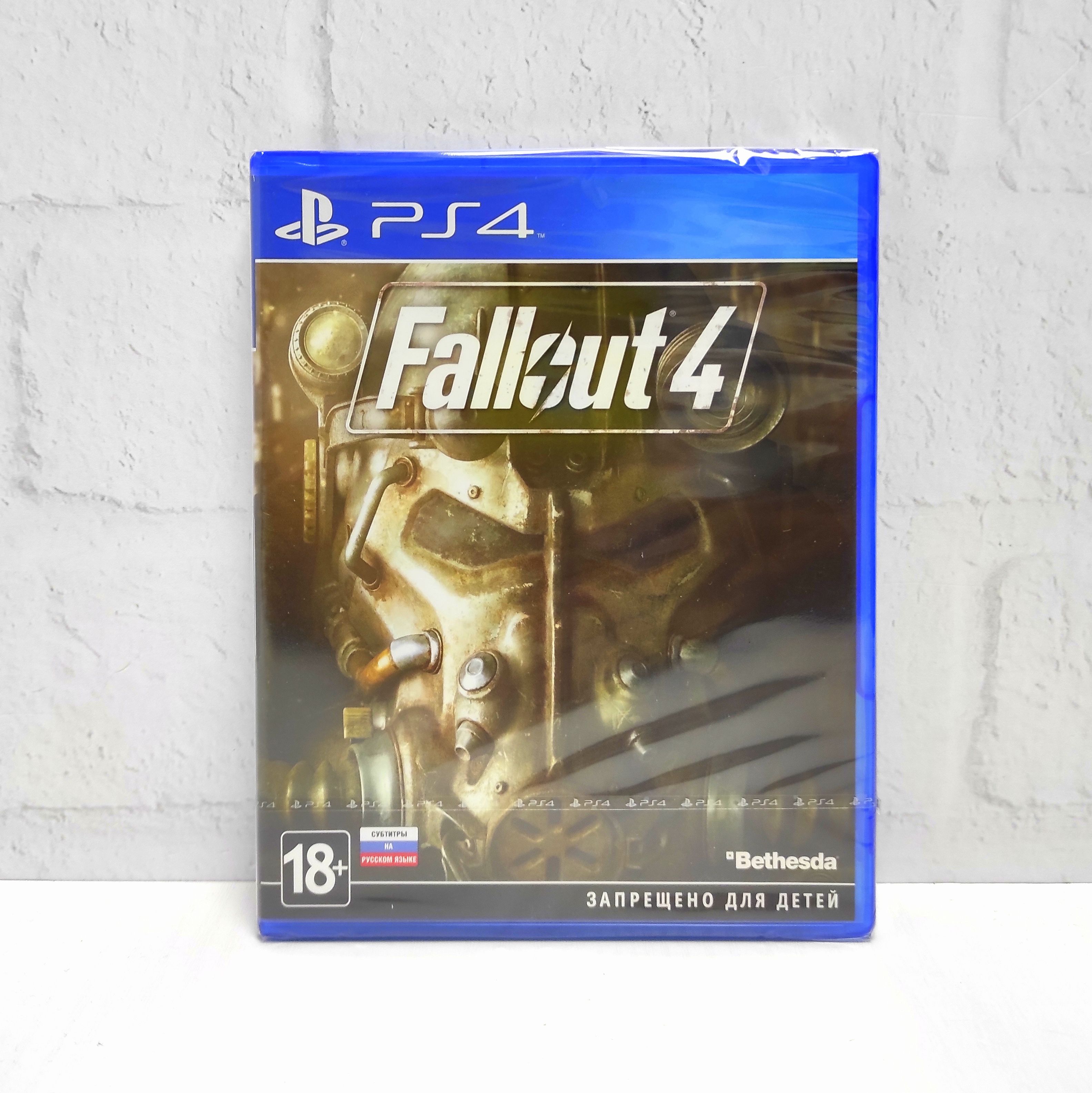 Fallout 4 Русские субтитры ОБЛОЖКА на русском CUSA 03450 Видеоигра на диске PS4 / PS5