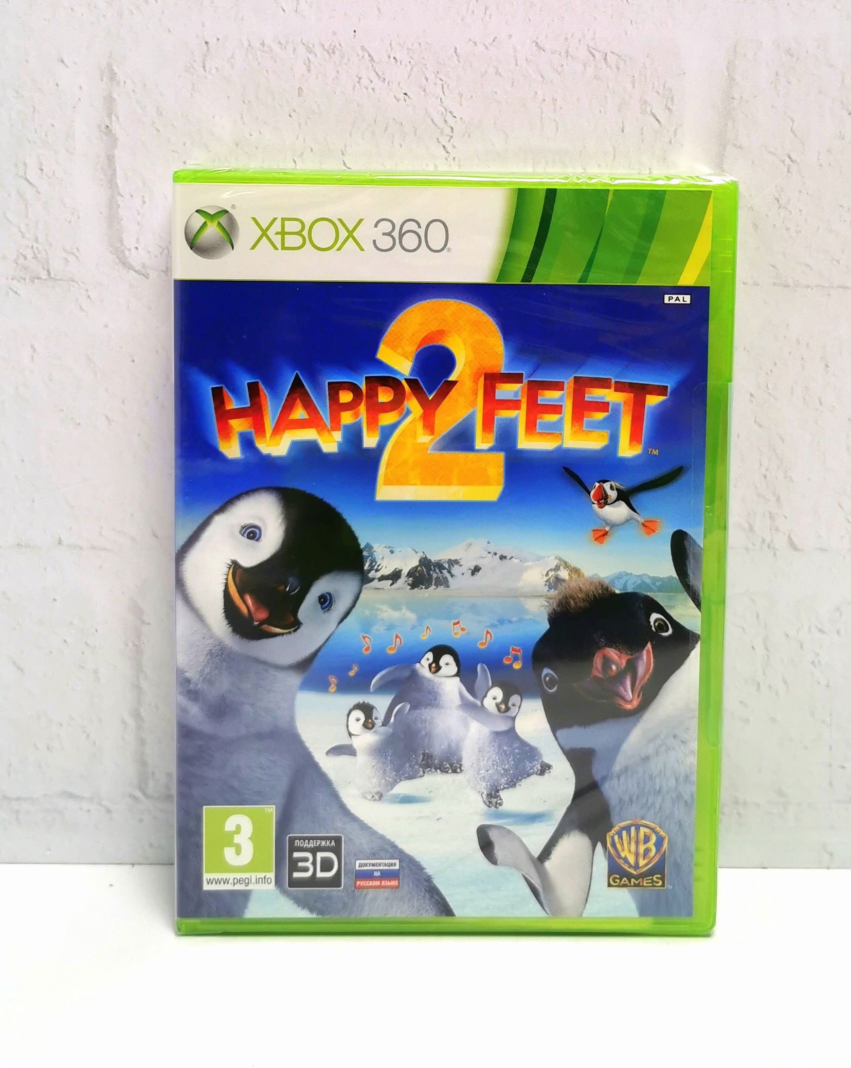 Happy Feet 2 Английский язык Видеоигра на диске Xbox 360