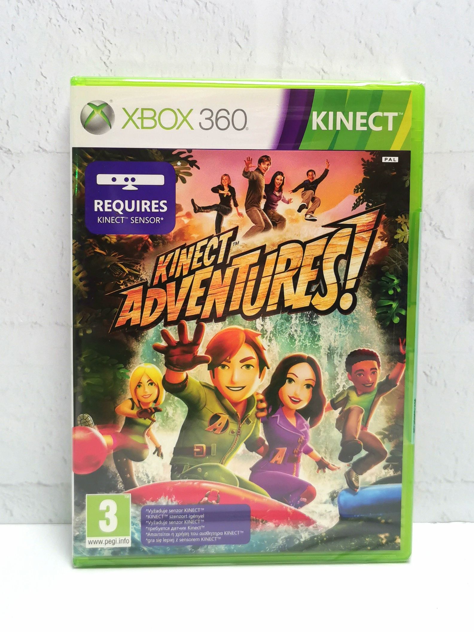 Kinect ADVENTURES Полностью на русском Видеоигра на диске Xbox 360