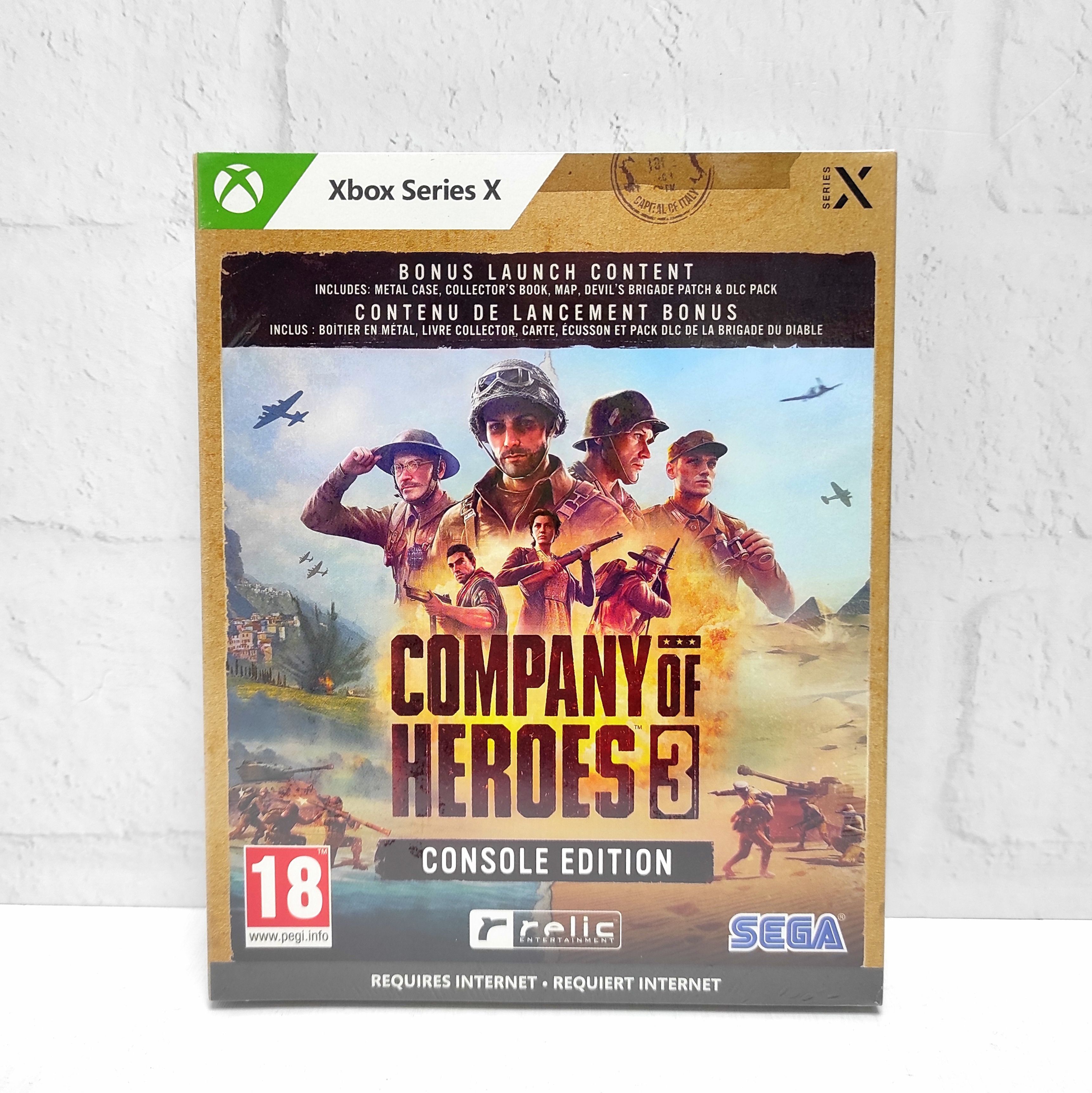 Company of Heroes 3 Console Edition Английский язык Видеоигра на диске Xbox Series X