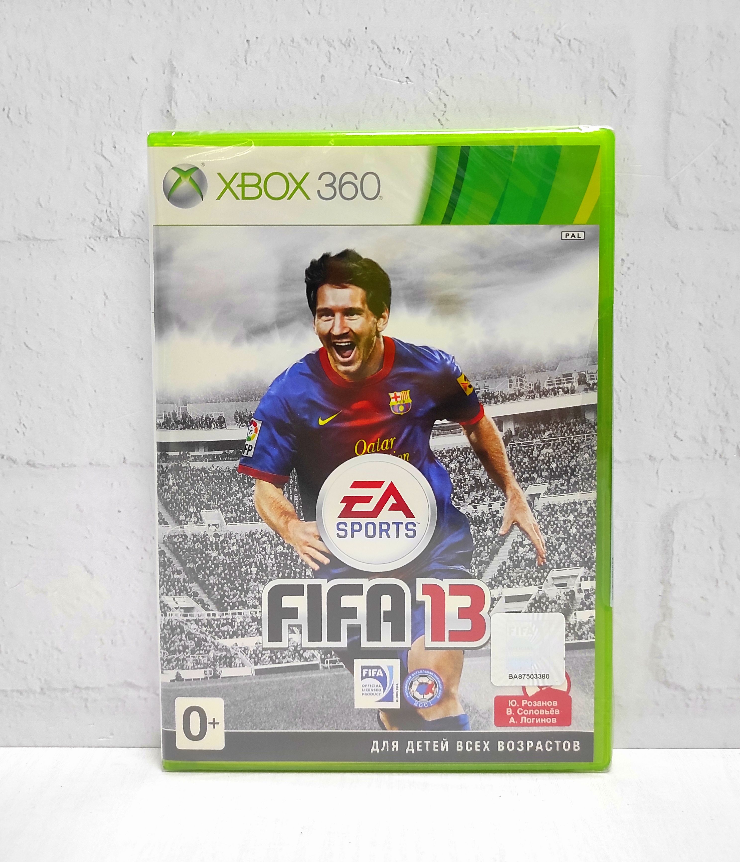 FIFA 13 Полностью на русском Видеоигра на диске Xbox 360