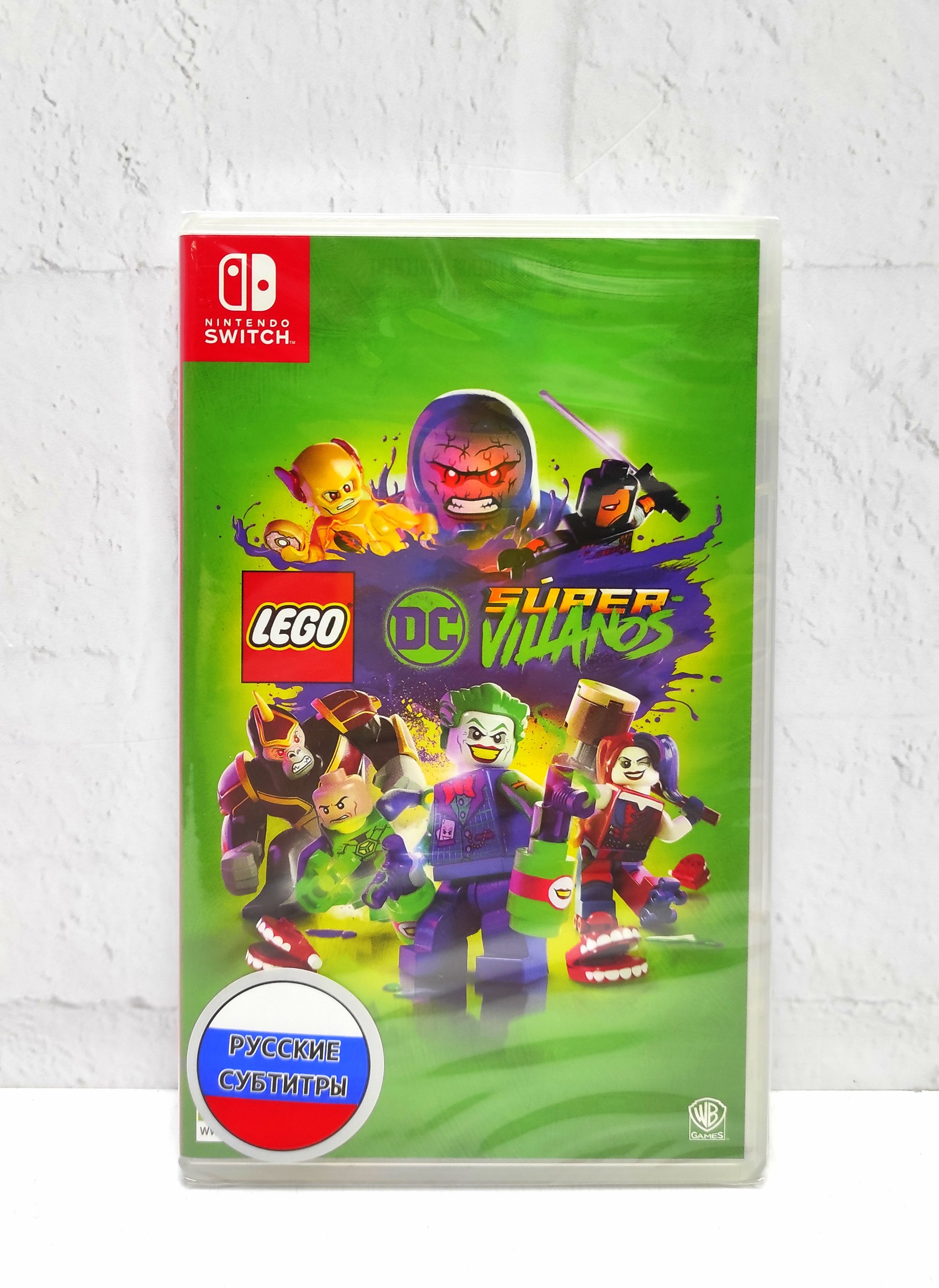 LEGO DC Super Villains Русские субтитры Видеоигра на картридже Nintendo Switch