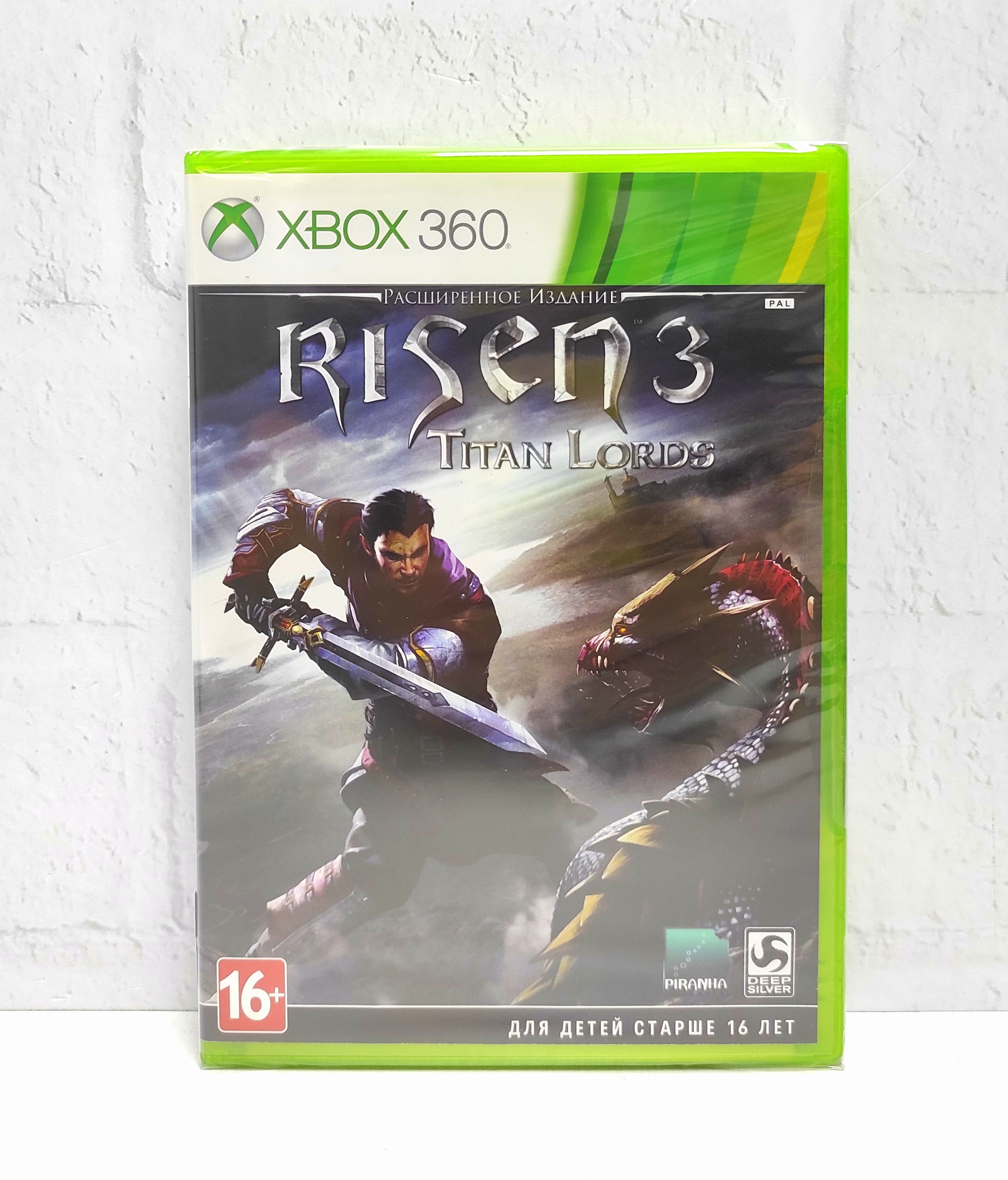Risen 3 Titan Lords Расширенное издание Английский язык Видеоигра на диске Xbox 360