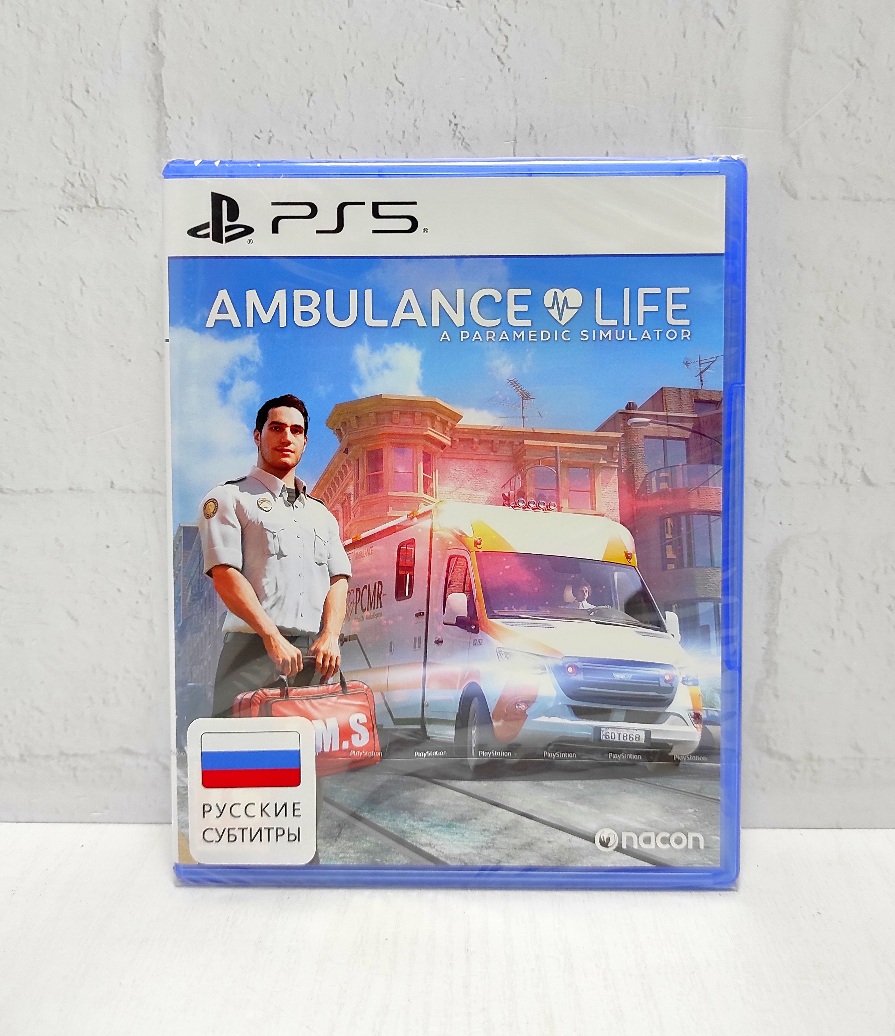 Ambulance Life A Paramedic Simulator Русские субтитры PPSA 15528 Видеоигра на диске PS5