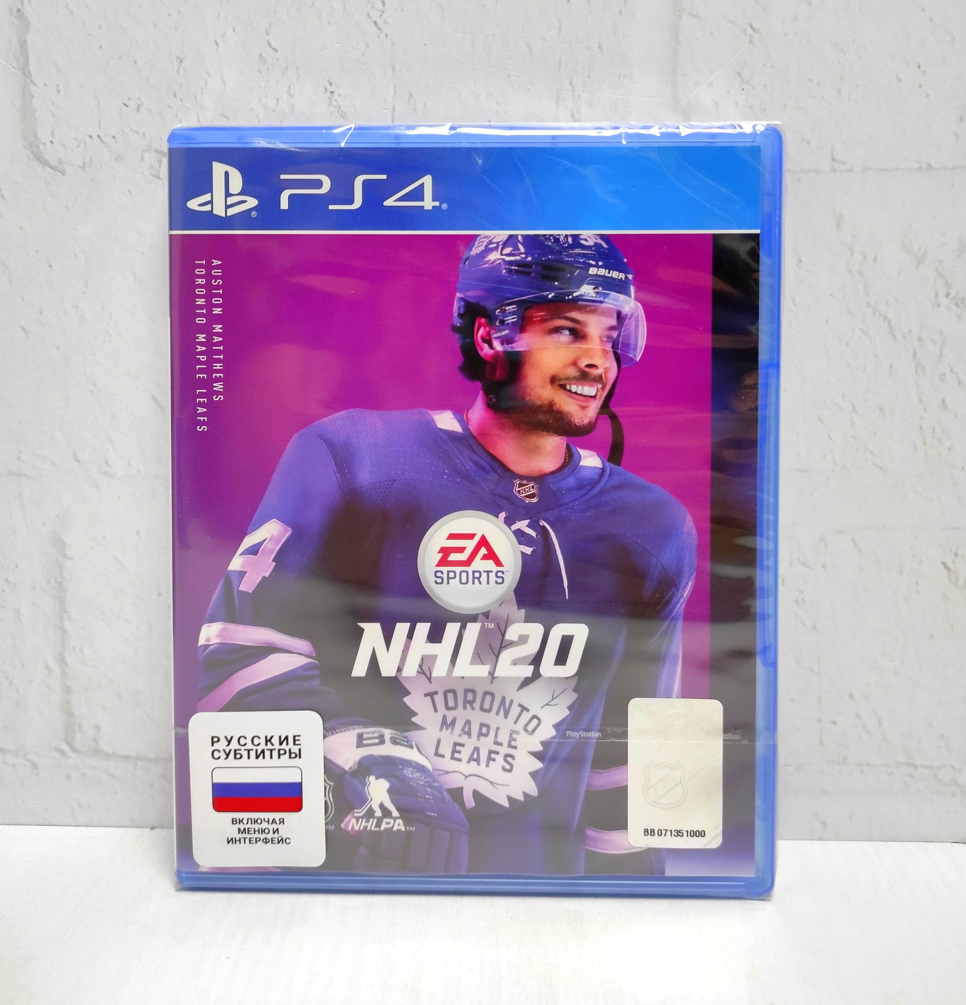 NHL 20 НХЛ 2020 Русские субтитры CUSA 15447 Видеоигра на диске PS4 / PS5