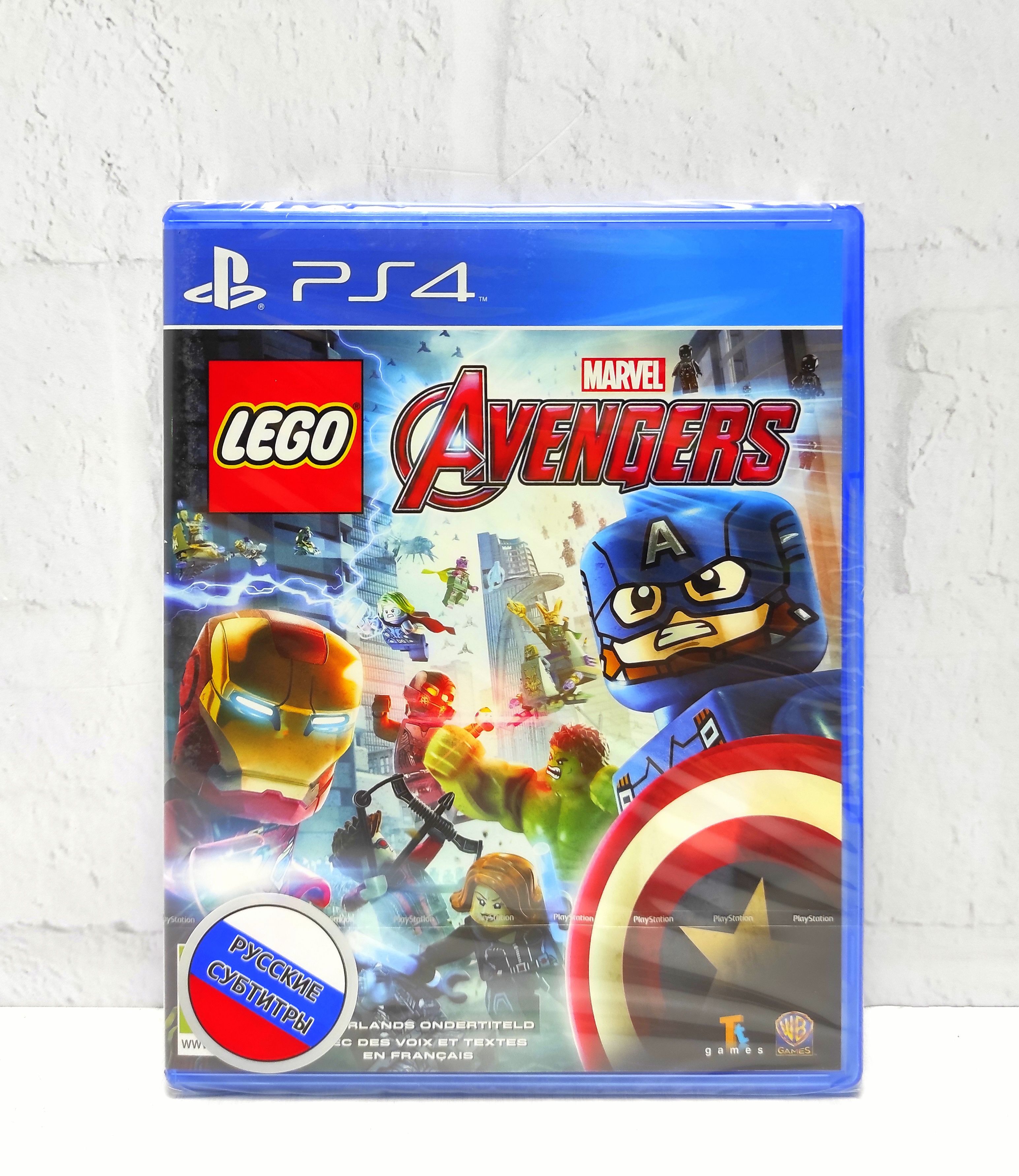 LEGO Marvel Avengers Мстители Русские Субтитры CUSA 02122 Видеоигра на диске PS4 / PS5