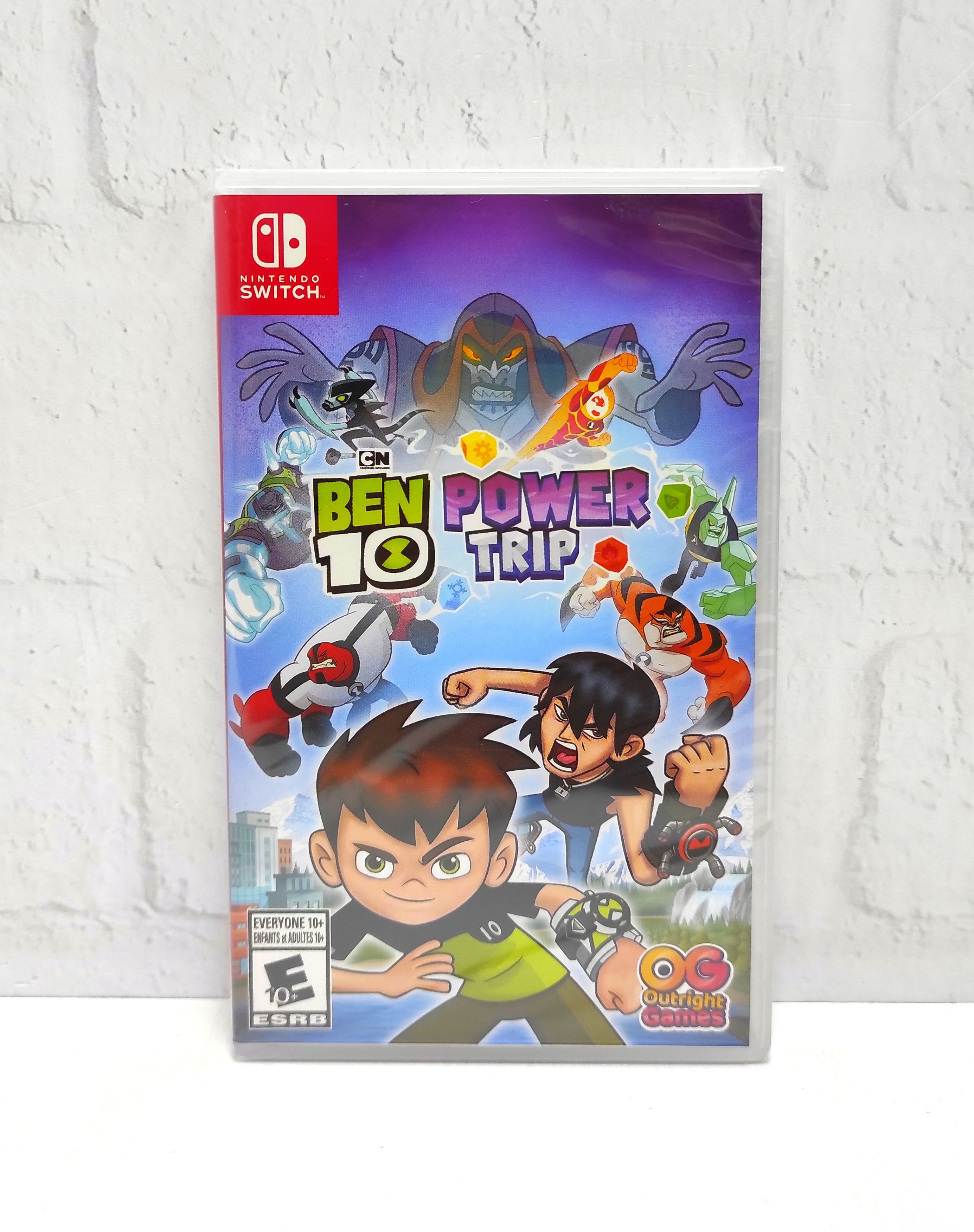 Ben 10 Power Trip Английский язык Видеоигра на картридже Nintendo Switch