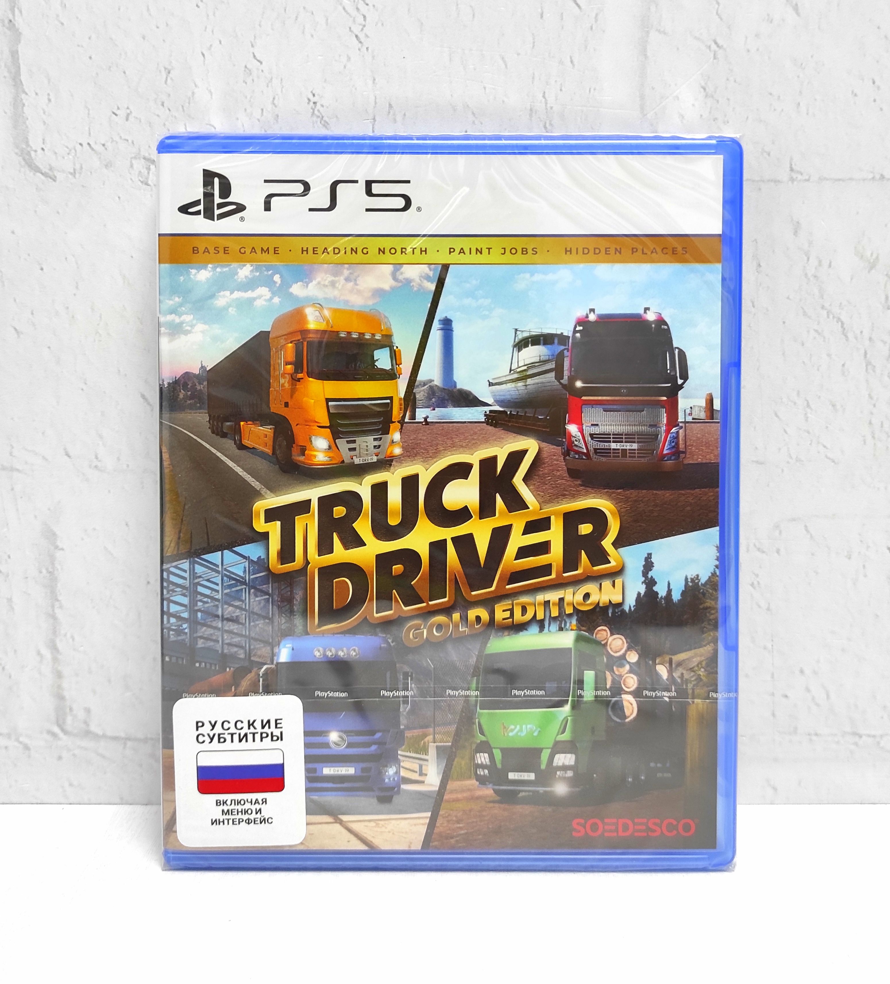 Truck Driver Gold Edition Русские субтитры PPSA 03536 Видеоигра на диске PS5