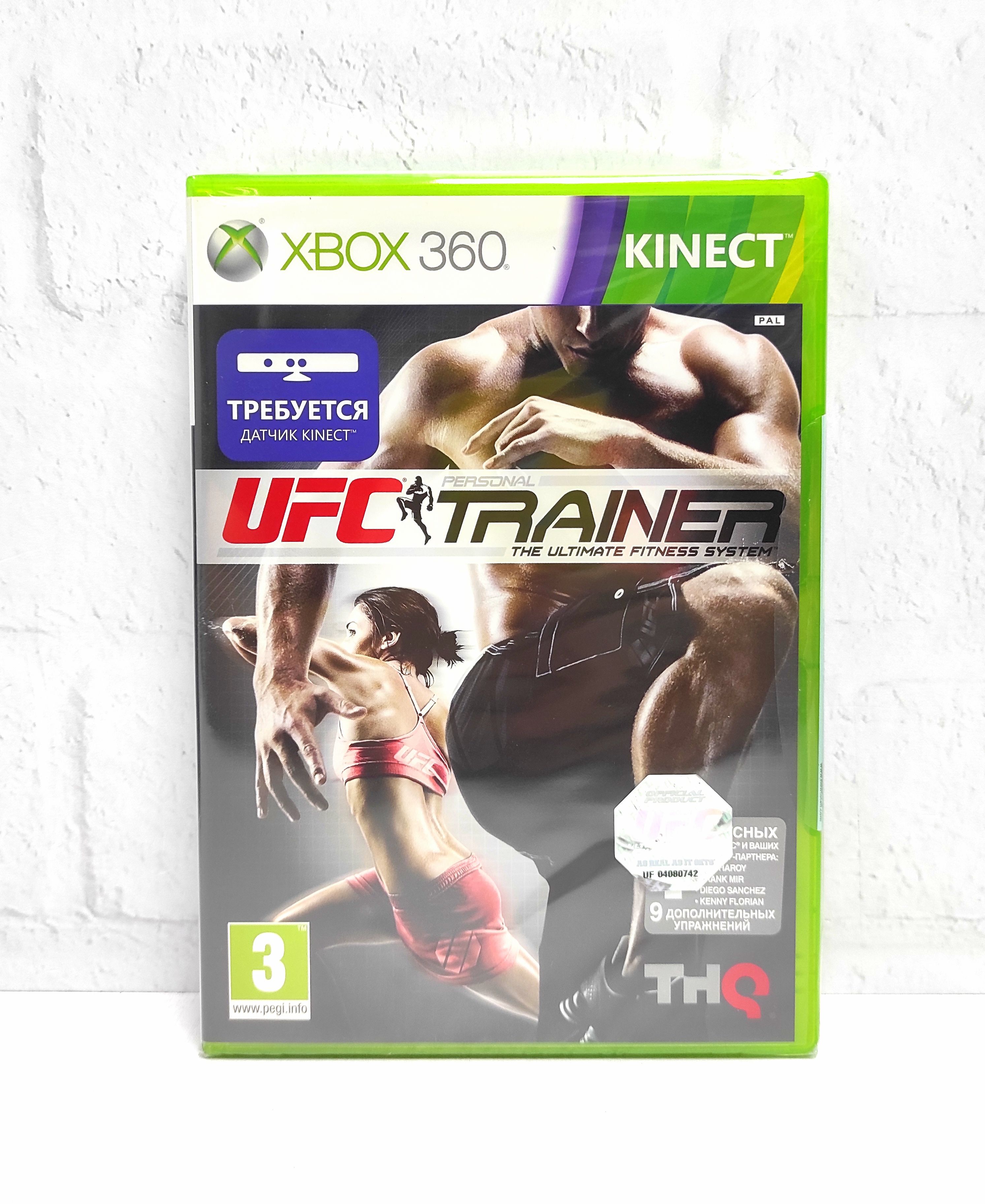 UFC Personal Trainer Английский язык Видеоигра на диске Xbox 360