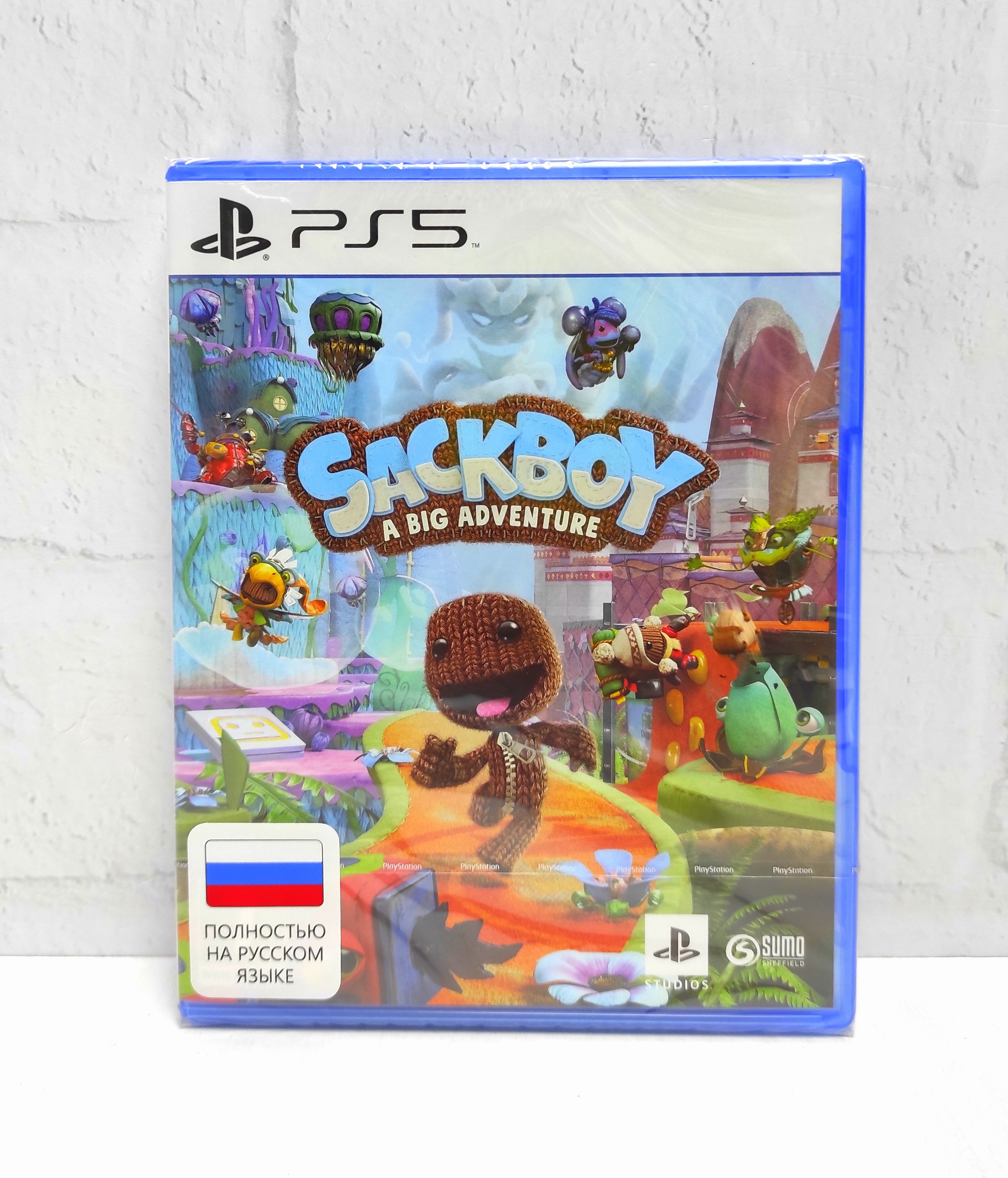 Sackboy A Big Adventure Сэкбой Большое Приключение Полностью на русском PPSA 01288 Видеоигра на диске PS5