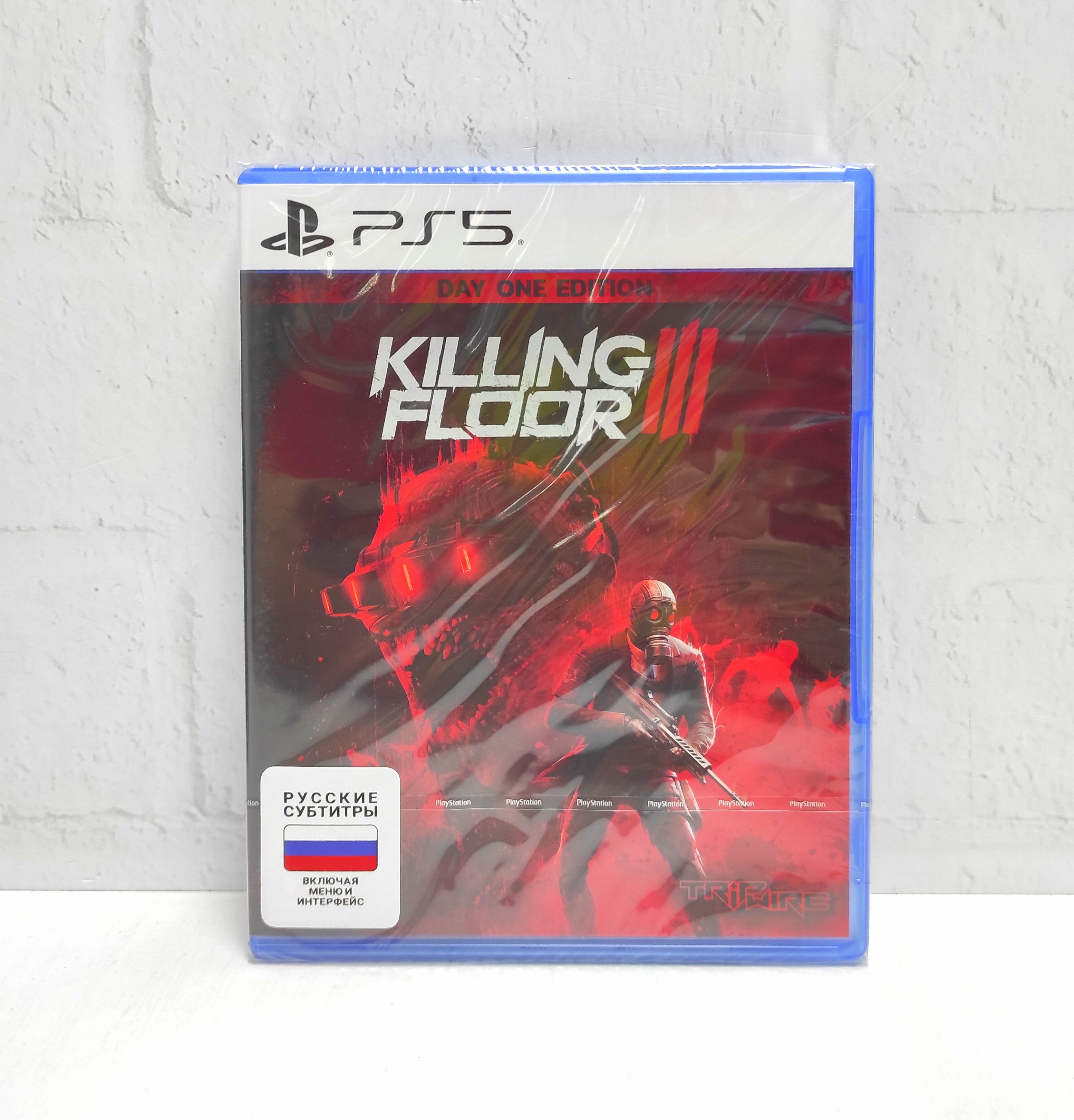 Killing Floor III Day One Edition Русские субтитры PPSA 08427 Видеоигра на диске PS5