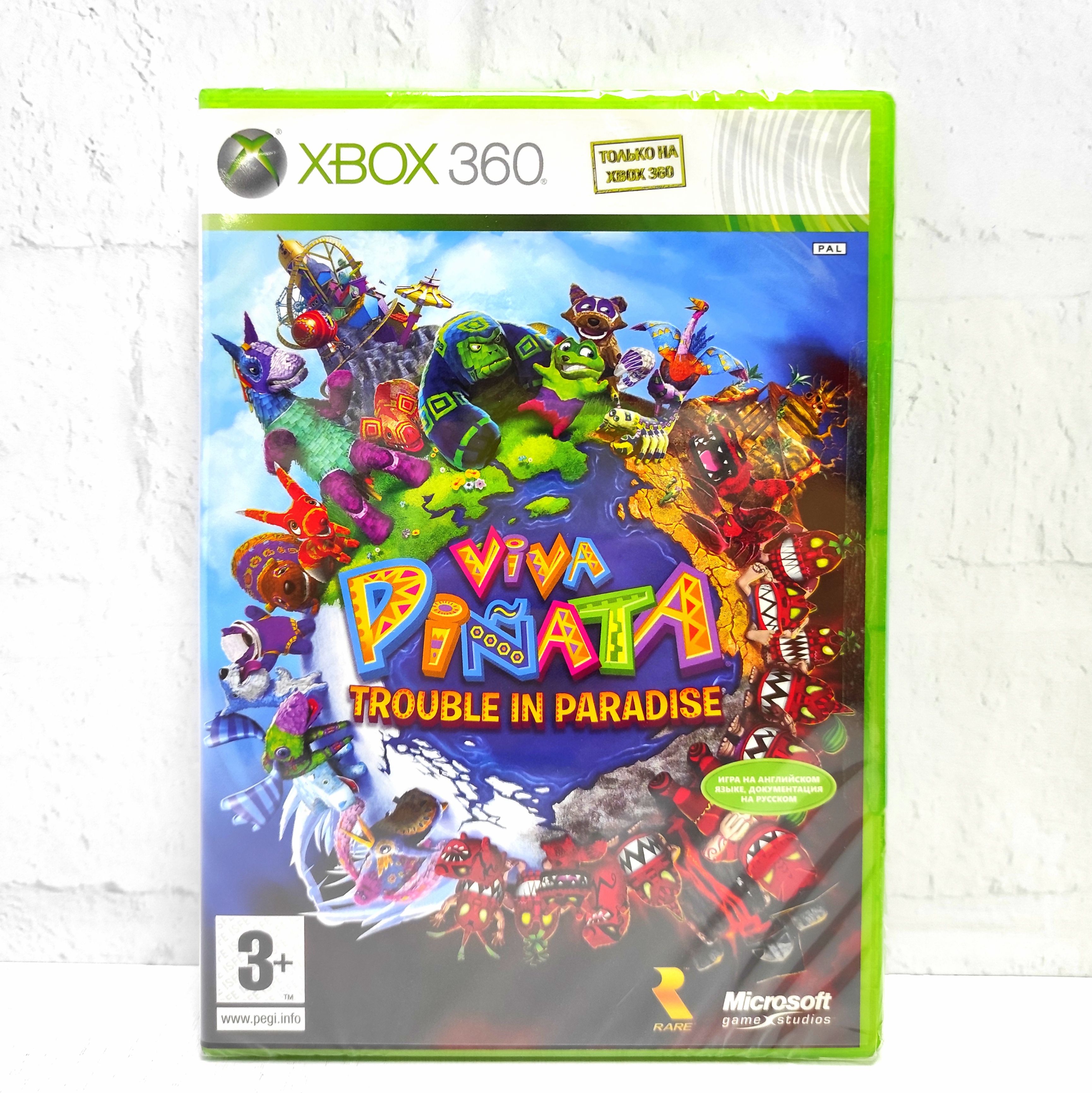 Viva Pinata Trouble in Paradise Английский язык Видеоигра на диске Xbox 360