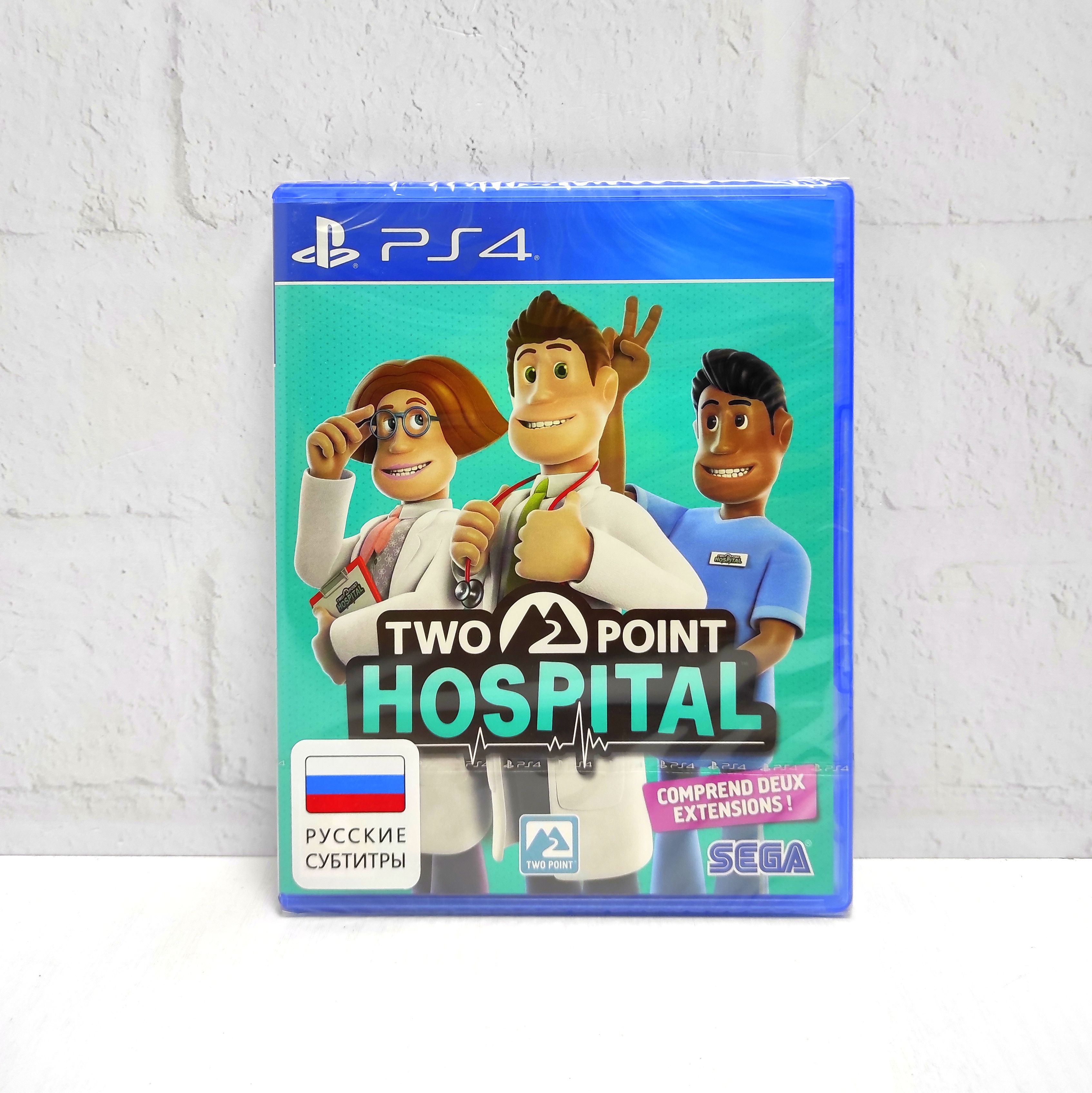 Two Point Hospital + Дополнения Русские субтитры CUSA 15884 Видеоигра на диске PS4 / PS5