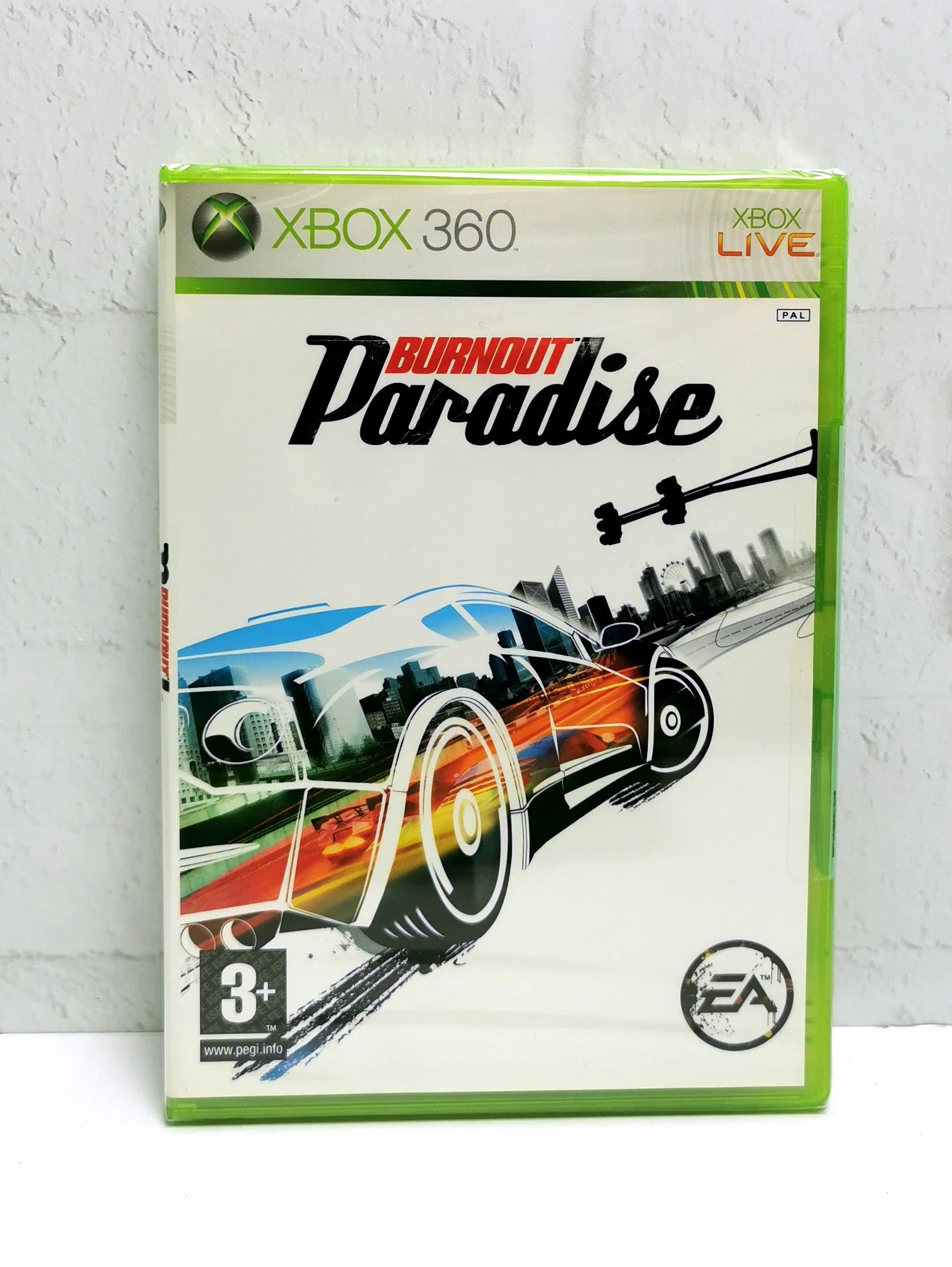 Burnout Paradise Английский язык Видеоигра на диске Xbox 360