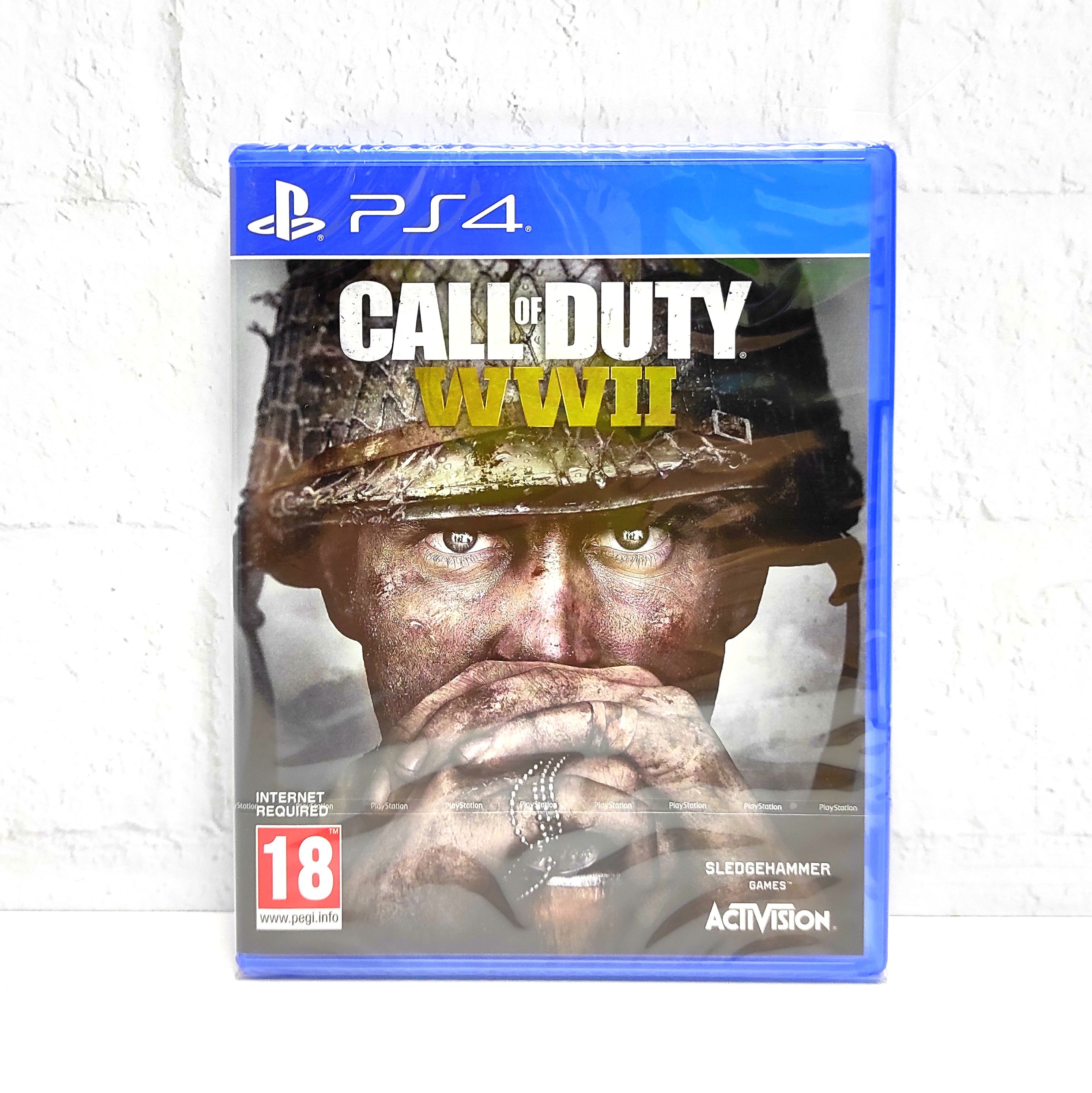 Call Of Duty WWII (World War 2) Английский язык CUSA 08630 Видеоигра на диске PS4 / PS5
