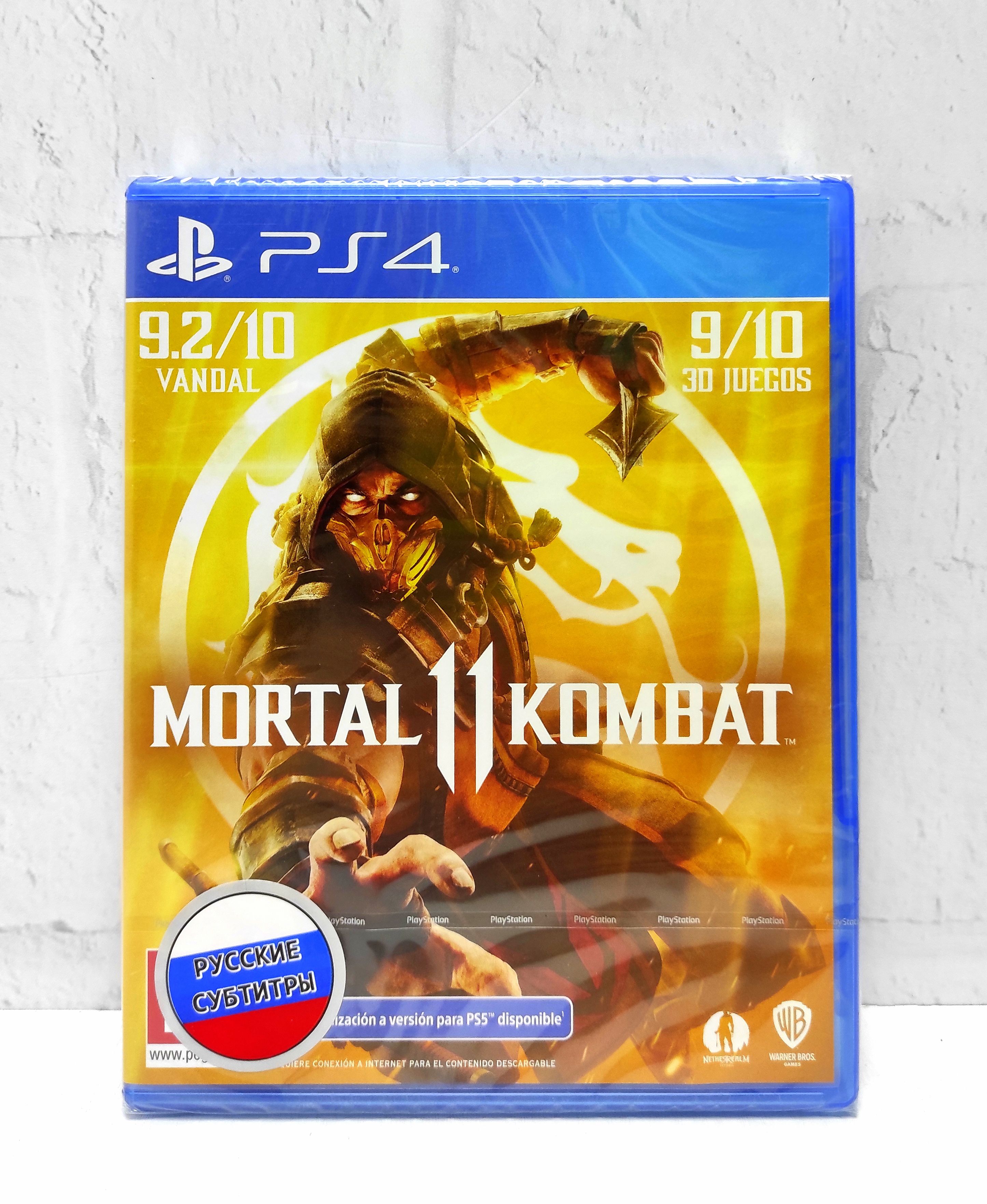 Mortal Kombat 11 (XI) Русские субтитры CUSA 11379 Видеоигра на диске PS4 / PS5