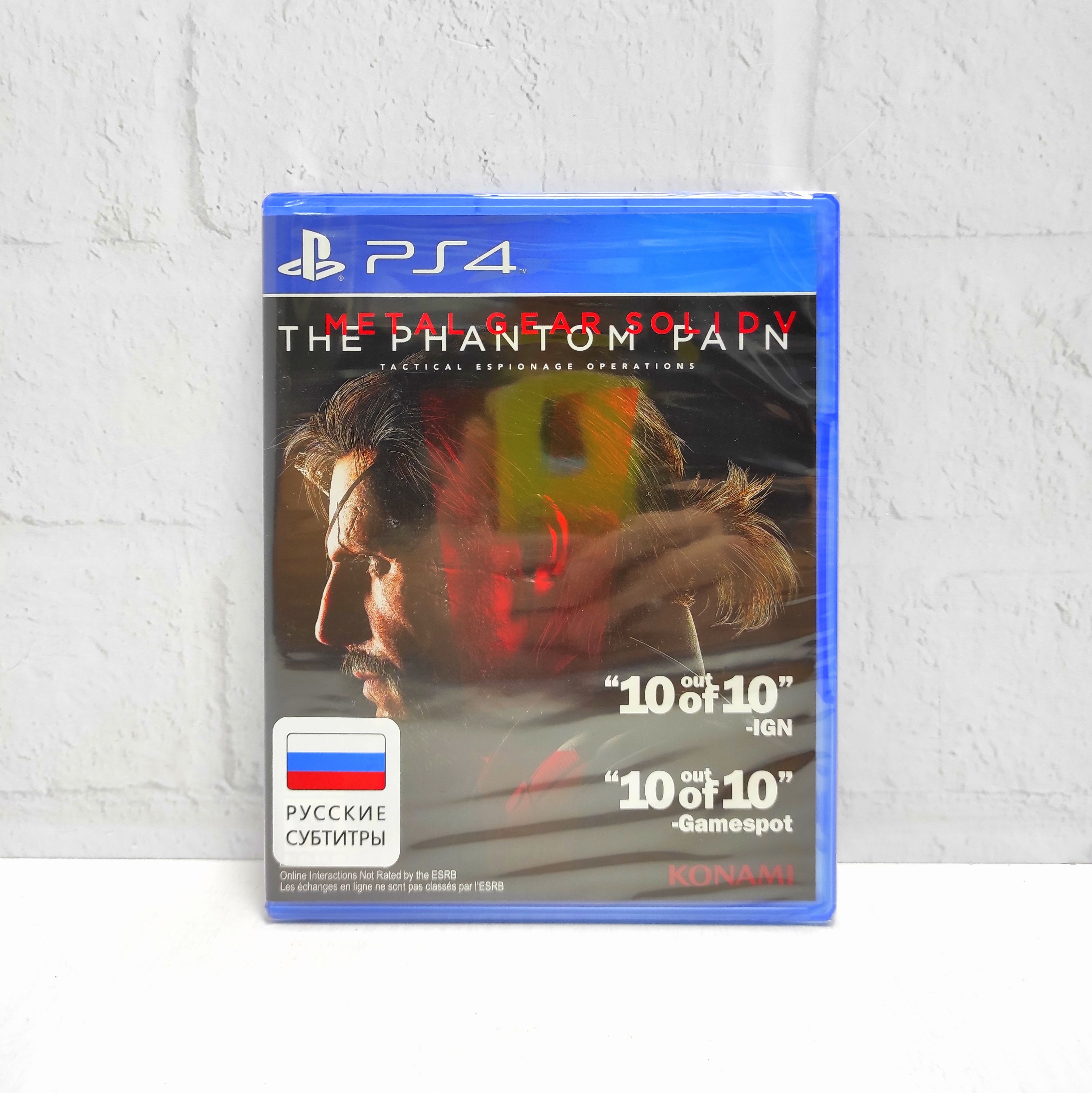 Metal Gear Solid 5 (V) The Phantom Pain Русские субтитры CUSA 01154 Видеоигра на диске PS4 / PS5