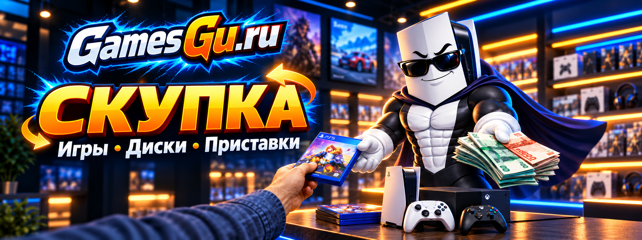 Скупка и выкуп игровой техники