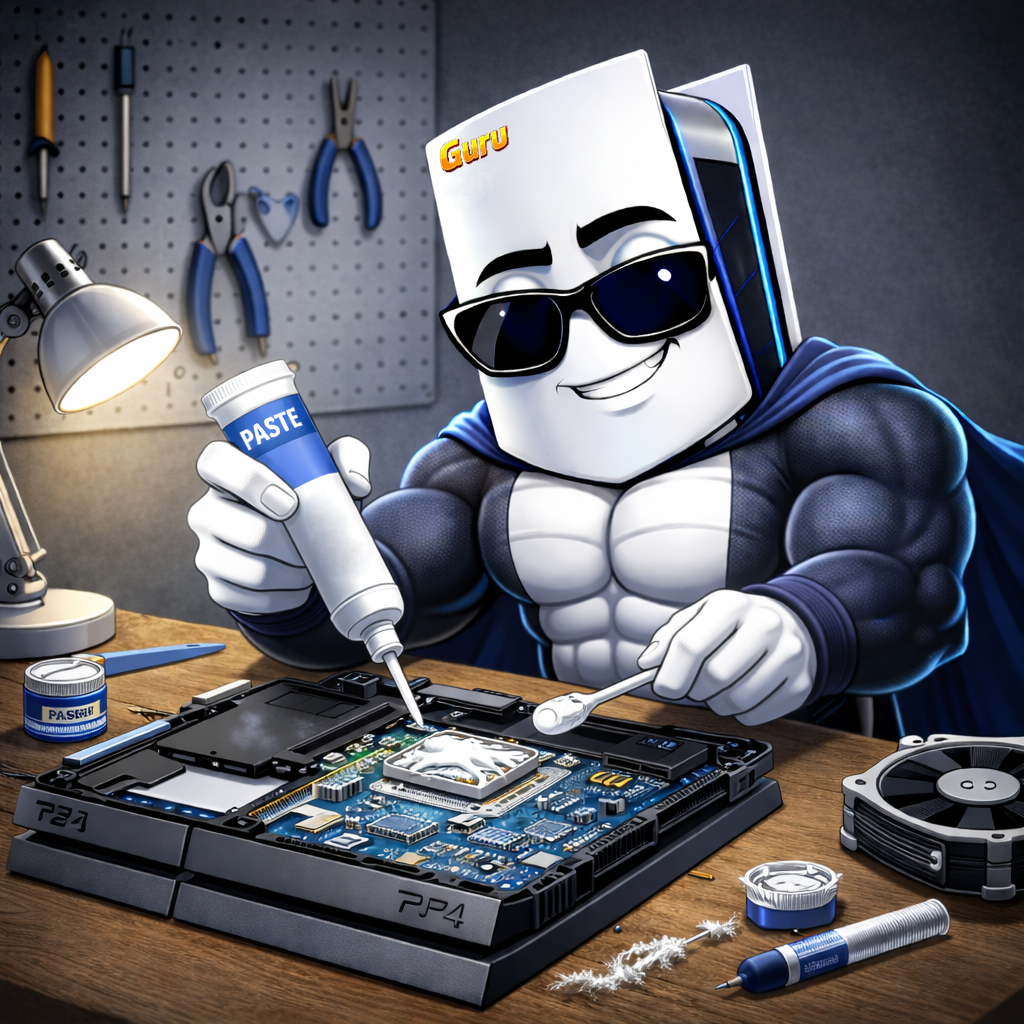 Чистка PlayStation 4