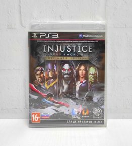 Injustice Gods Among Us Ultimate Edition Русские субтитры BLES 01967 Видеоигра на диске PS3