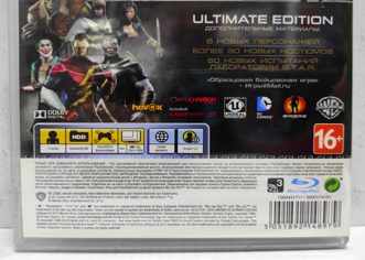 Injustice Gods Among Us Ultimate Edition Русские субтитры BLES 01967 Видеоигра на диске PS3
