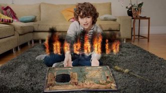 Wonderbook Книга заклинаний Полностью на русском BСES 01531 Видеоигра на диске PS3