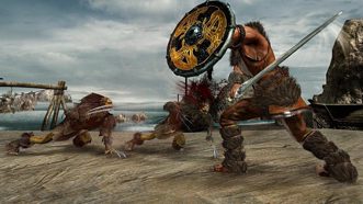 Beowulf The Game Английский язык Видеоигра на диске Xbox 360