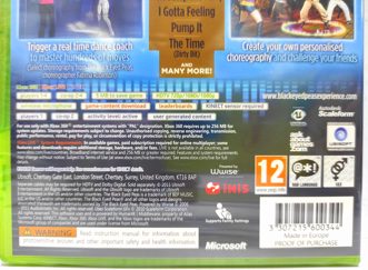 The Black Eyed Peas Experience Английский язык Видеоигра на диске Xbox 360