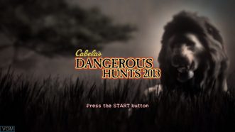 Cabelas Dangerous Hunts 2013 Английский язык Видеоигра на диске Xbox 360