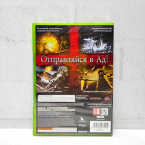 Dantes Inferno Английский язык Видеоигра на диске Xbox 360