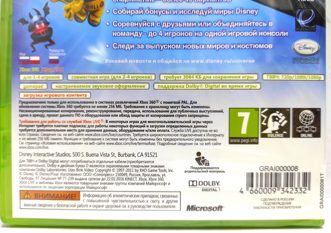 Disney Universe Мир Героев Полностью на русском Видеоигра на диске Xbox 360