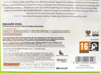 Final Fantasy XIII-2 Английский язык Видеоигра на диске Xbox 360