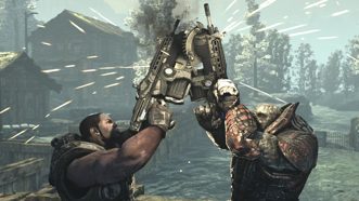 Gears of War 2 Русские субтитры Видеоигра на диске Xbox 360